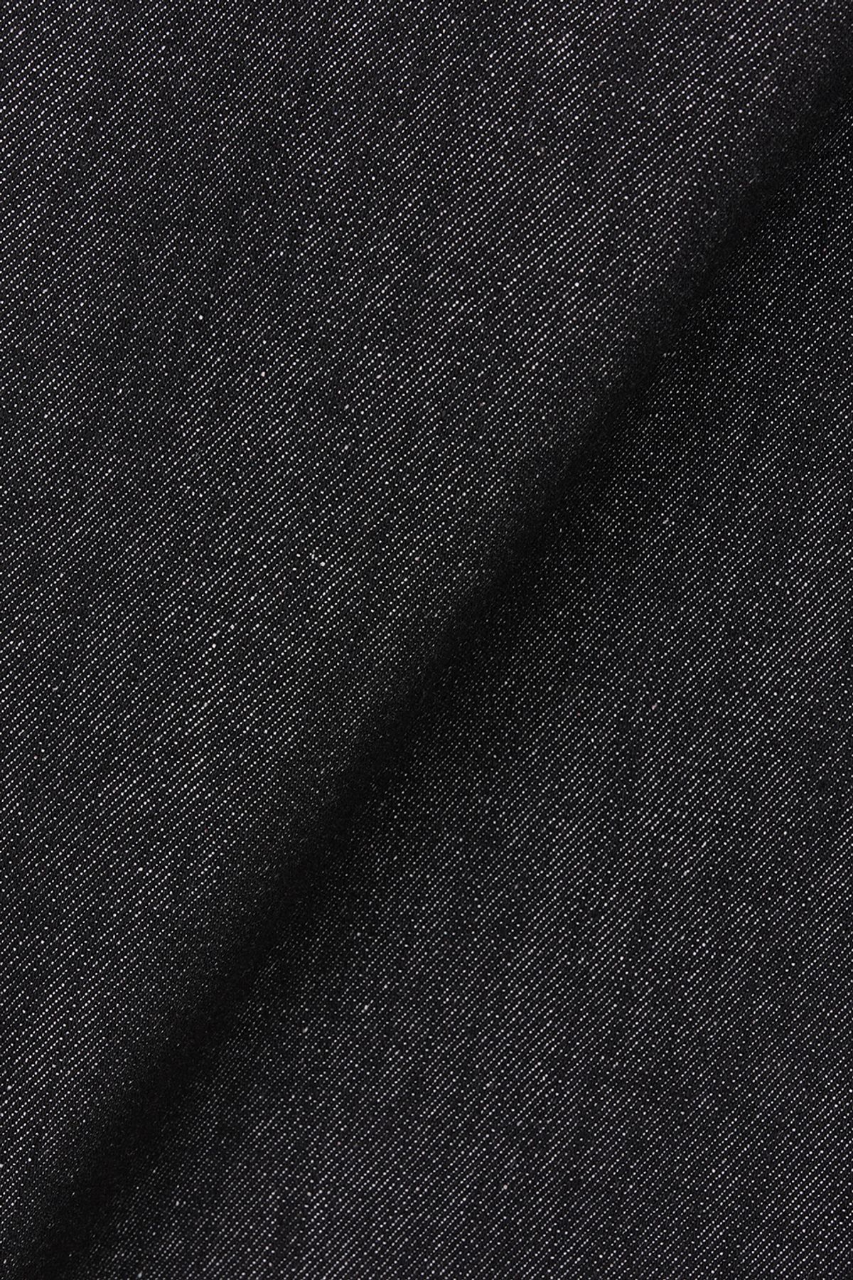 비바스튜디오(VIVASTUDIO) STRAIGHT SLUB DENIM PANTS [BLACK]