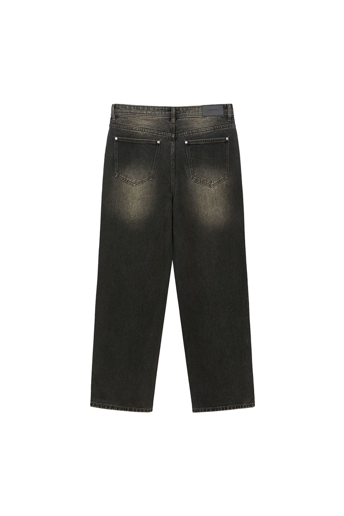 비바스튜디오(VIVASTUDIO) STRAIGHT DENIM PANTS [BLACK]