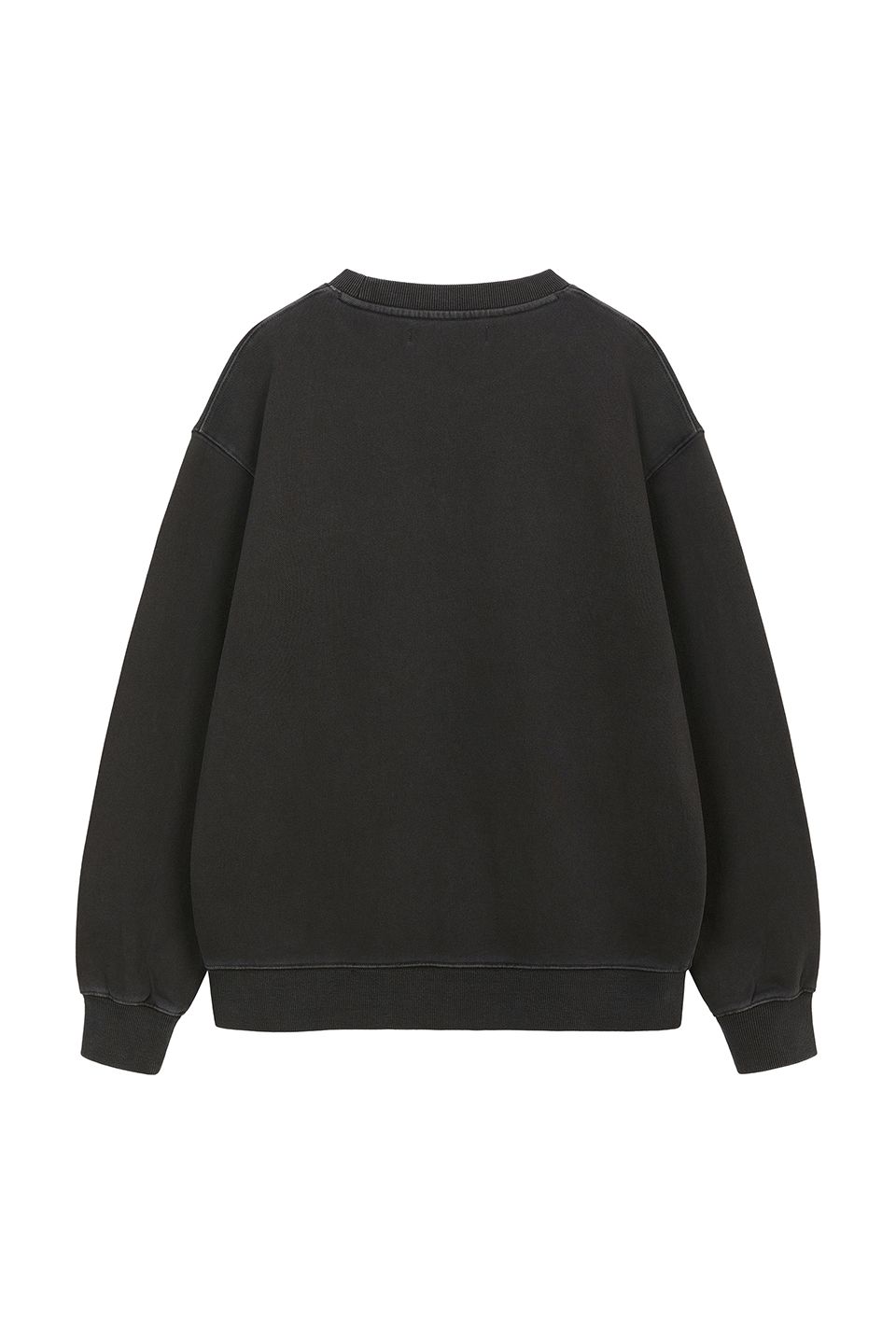 ★関税/送料込★VIVASTUDIO★LOCATION EMBROIDERY CREWNECK LOCATION EMBROIDERY CREWNECK(GLOSSY BLACK) | VIVASTUDIO