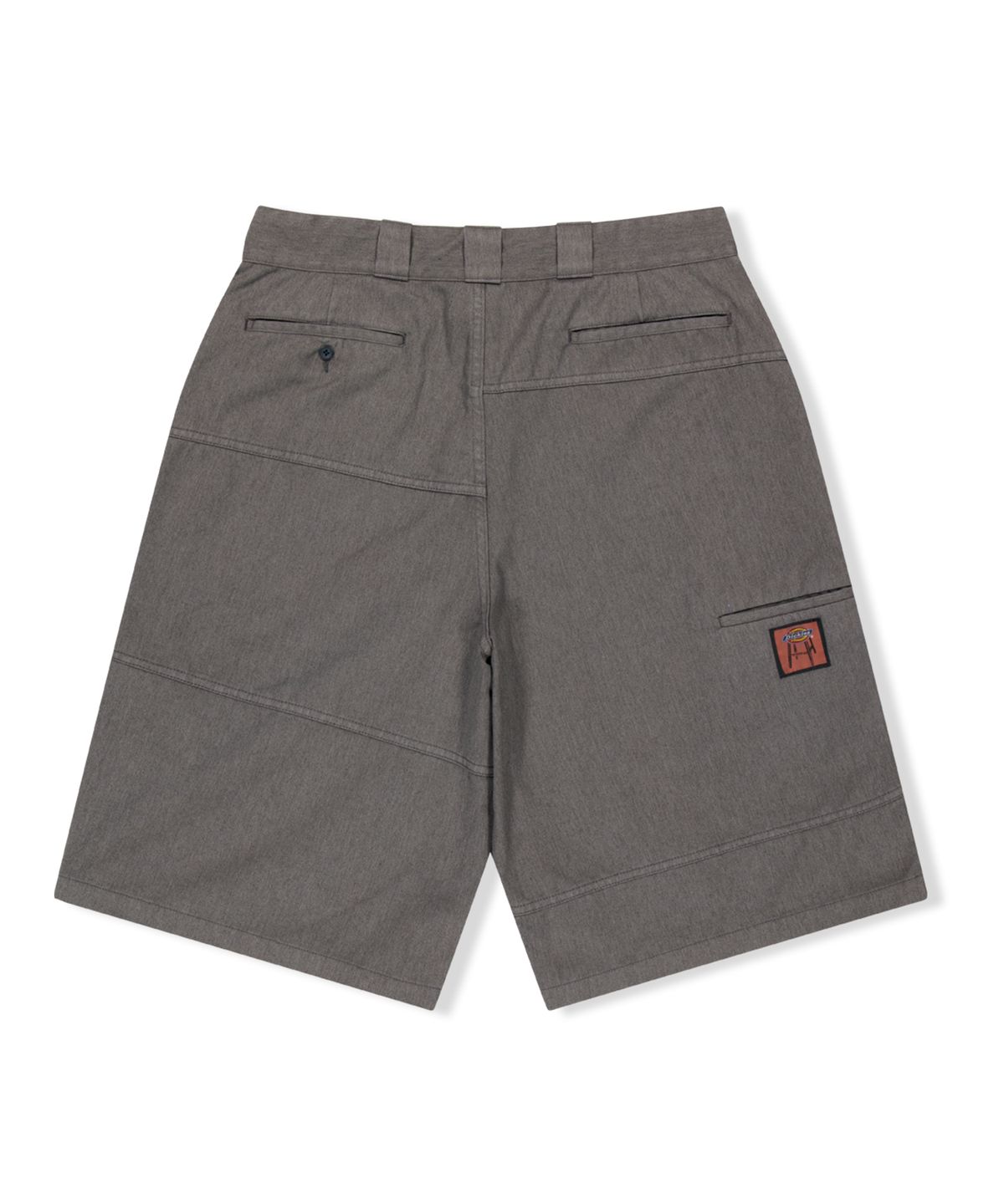 예스아이씨(YESEYESEE) YESEYESEE x Dickies Loose Fit Flat Front Work Shorts 13 Charcoal