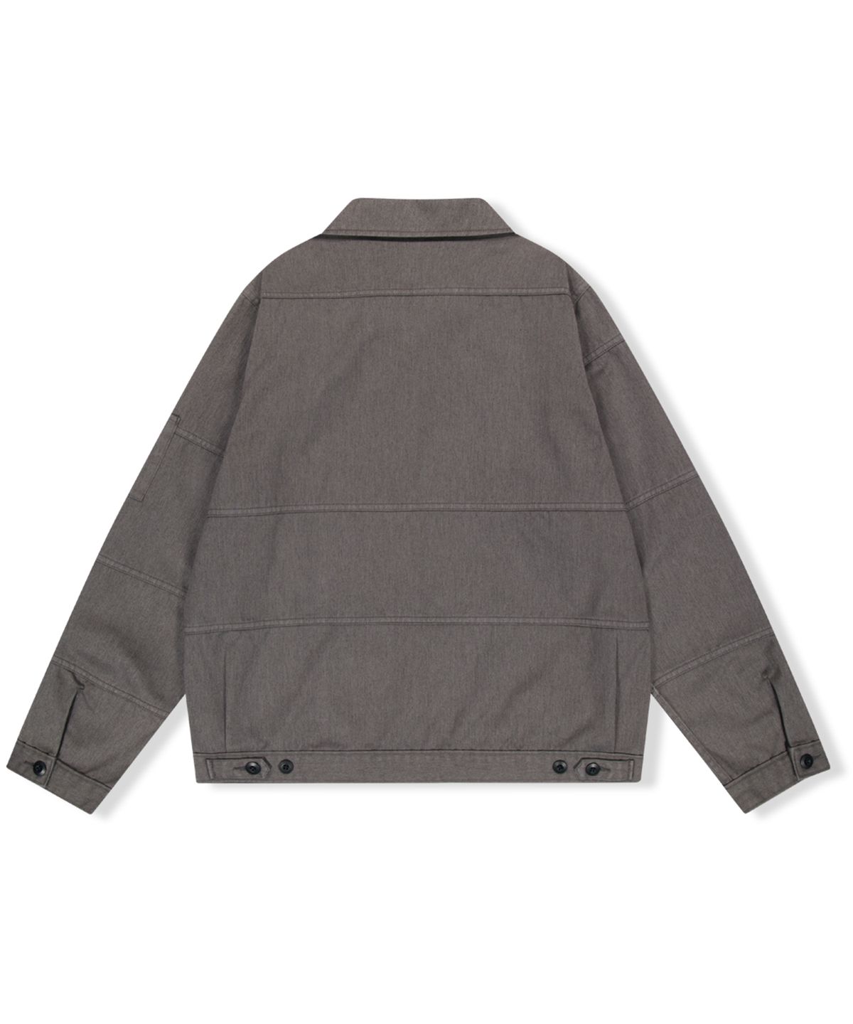 예스아이씨(YESEYESEE) YESEYESEE x Dickies Unlined Eisenhower Jacket Charcoal