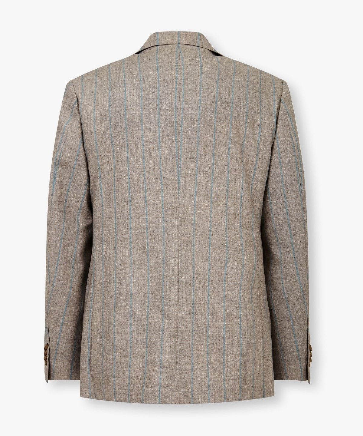 맨온더분(MAN ON THE BOON) [LORO PIANA FABRIC] 스트라이프 울 싱글 자켓_그레이 4714151004