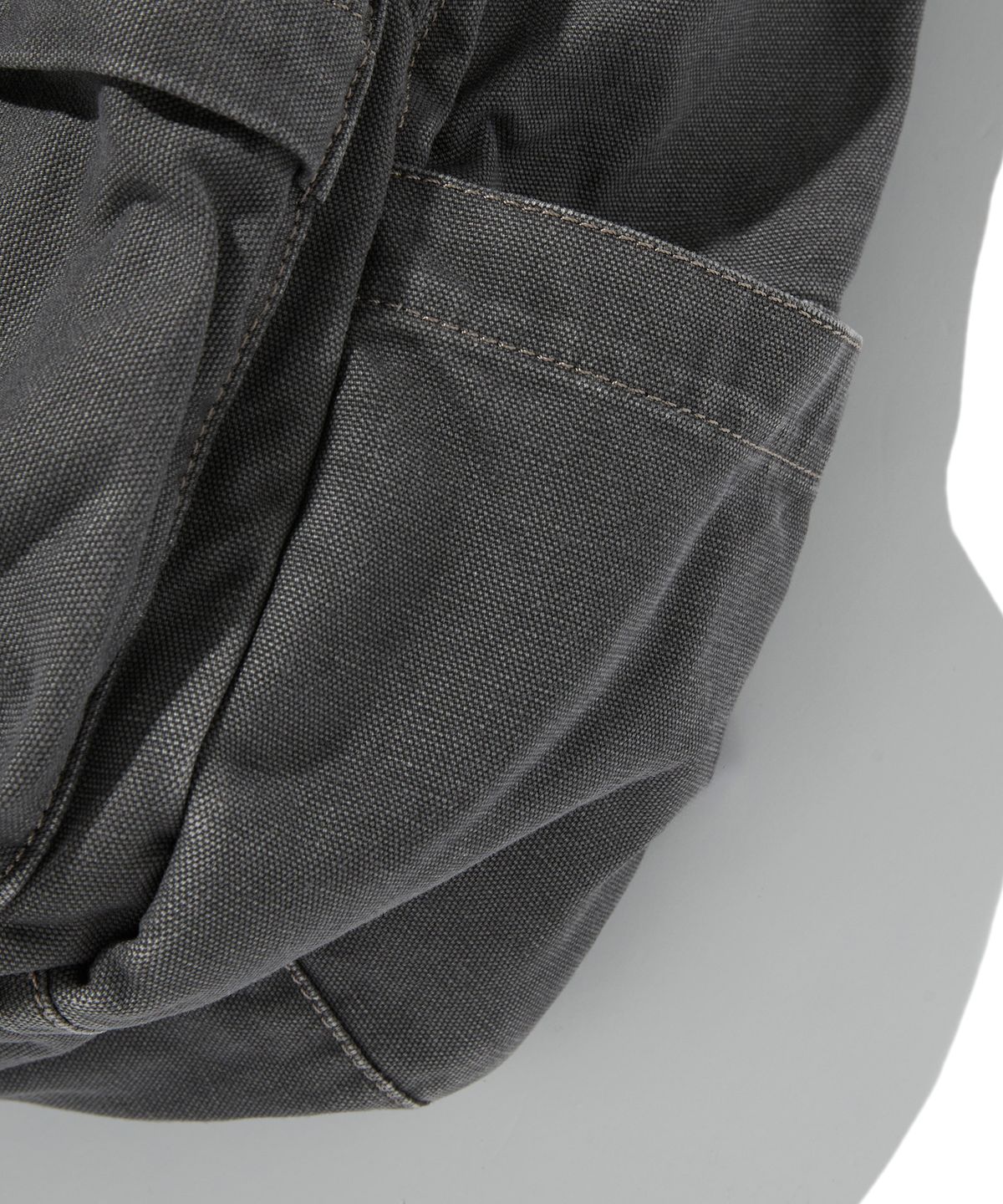 스웨이드(SUADE) WASHED BACKPACK [CHARCOAL GRAY]