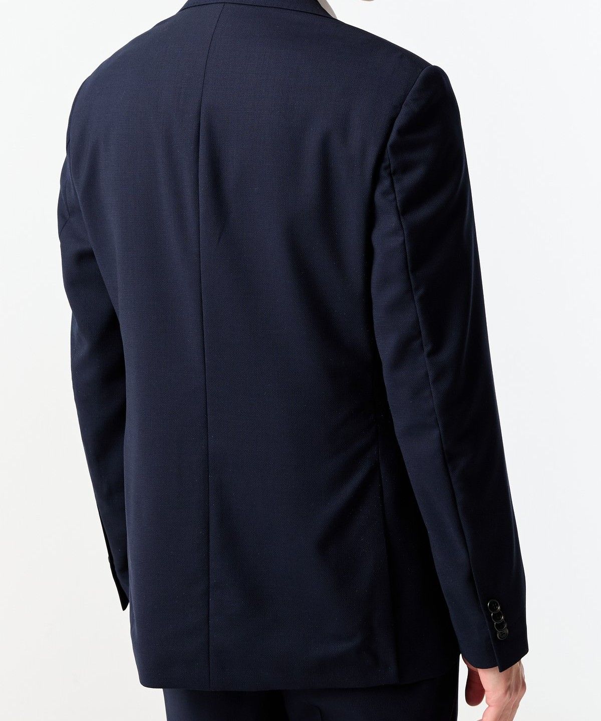 맨온더분(MAN ON THE BOON) [LOROPIANA FABIRC] 노치트 라펠 울 싱글 자켓_네이비 4714151002