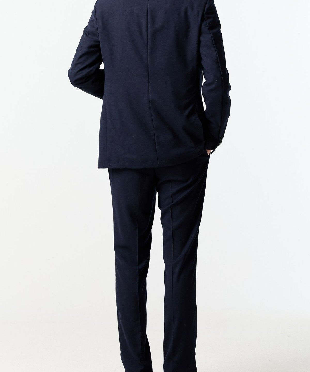 맨온더분(MAN ON THE BOON) [LOROPIANA FABIRC] 노치트 라펠 울 싱글 자켓_네이비 4714151002