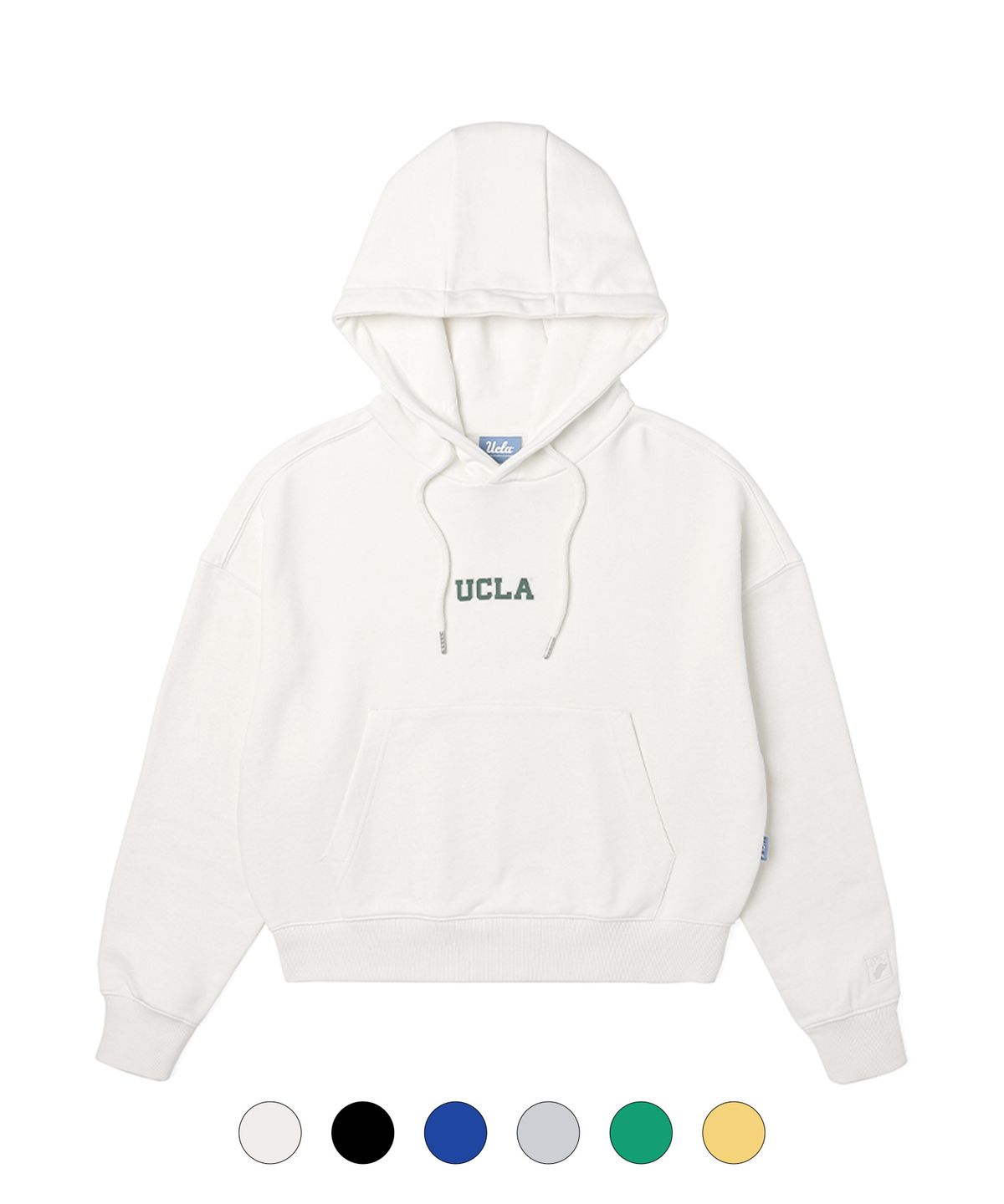 유씨엘에이(UCLA) 공용 심플 로고 베이직 후드 티셔츠(UA1LT90)