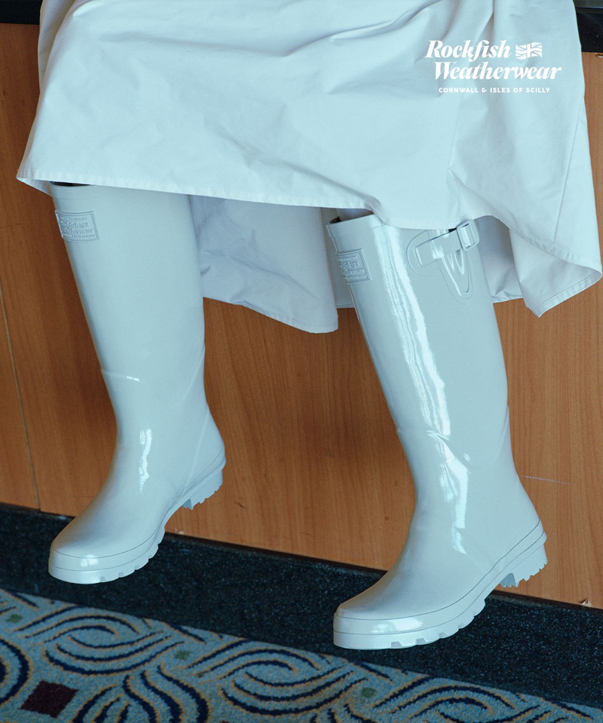 락피쉬웨더웨어(ROCKFISH WEATHERWEAR) ORIGINAL GLOSS RAIN BOOTS LONG - 5color