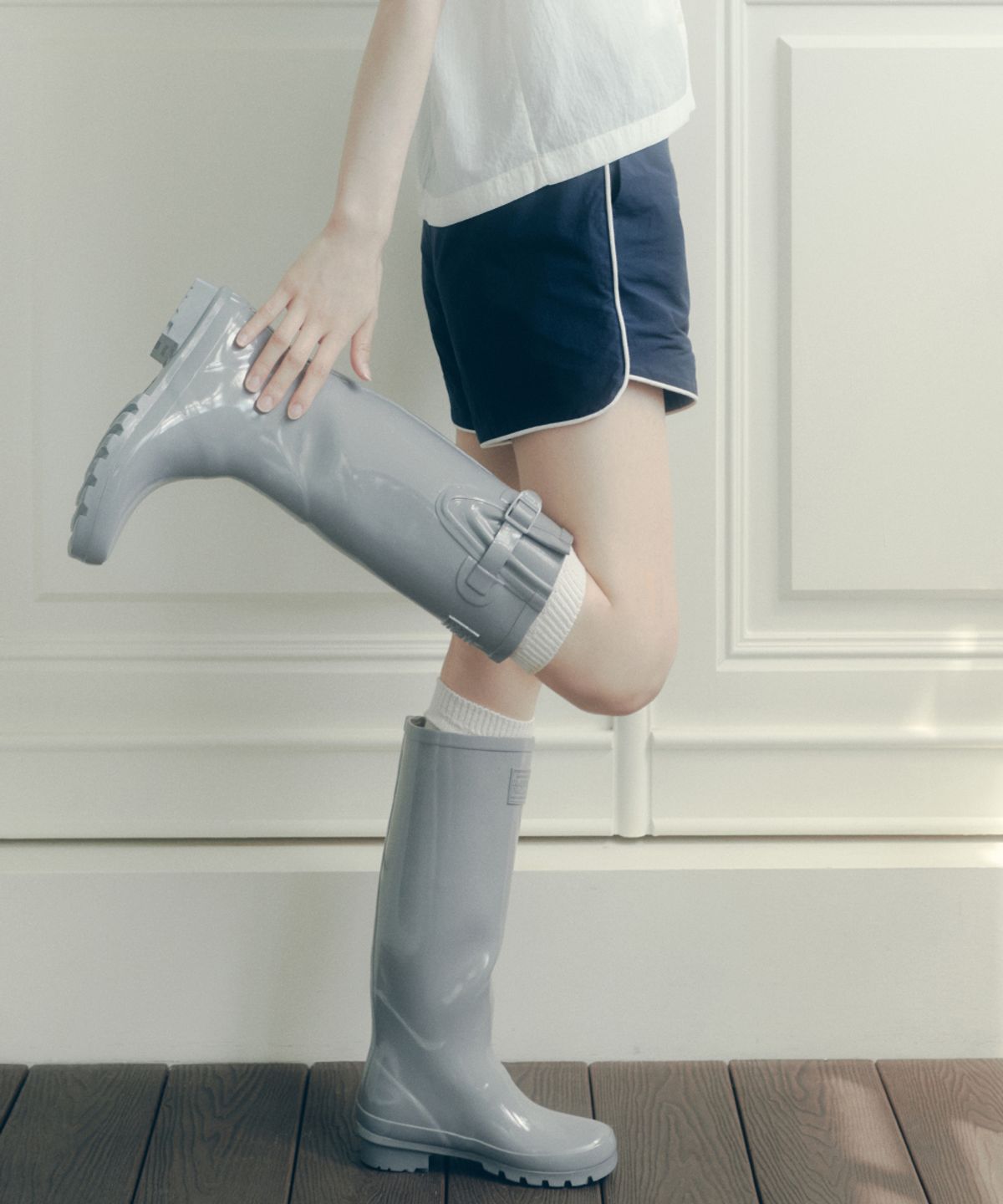 락피쉬웨더웨어(ROCKFISH WEATHERWEAR) ORIGINAL GLOSS RAIN BOOTS LONG - 5color
