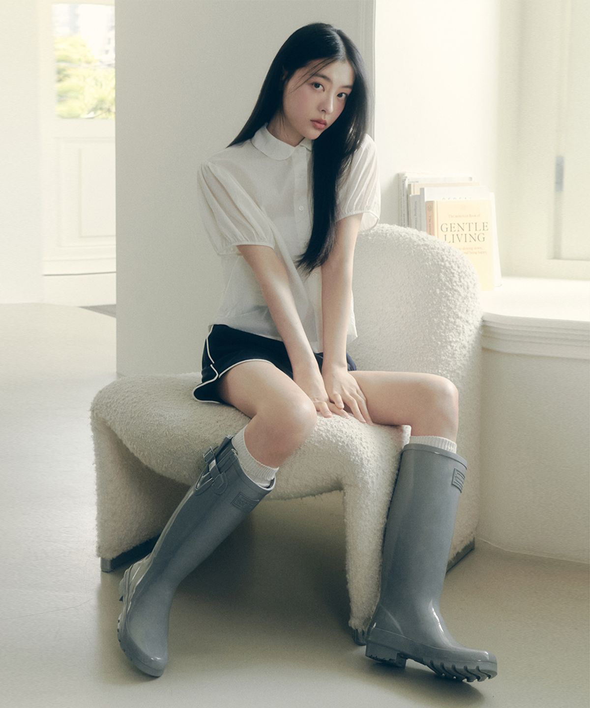 락피쉬웨더웨어(ROCKFISH WEATHERWEAR) ORIGINAL GLOSS RAIN BOOTS LONG - 5color