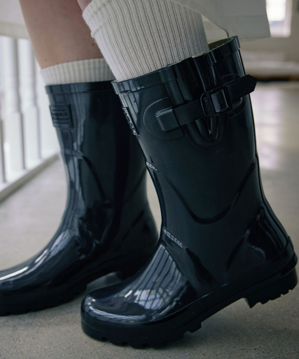 락피쉬웨더웨어(ROCKFISH WEATHERWEAR) ORIGINAL GLOSS RAIN BOOTS SHORT - 6 colors