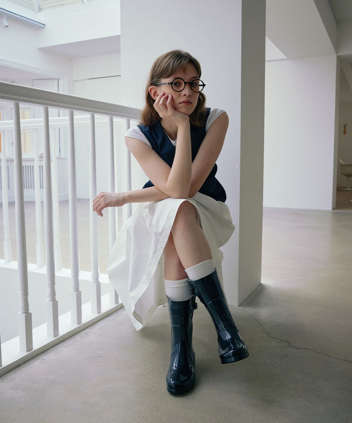 락피쉬웨더웨어(ROCKFISH WEATHERWEAR) ORIGINAL GLOSS RAIN BOOTS SHORT - 6 colors
