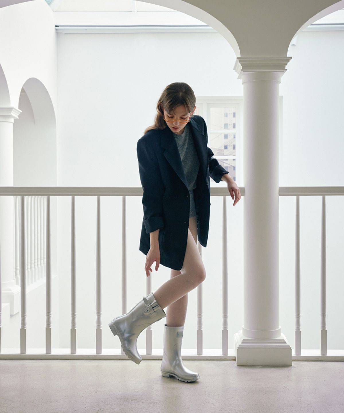락피쉬웨더웨어(ROCKFISH WEATHERWEAR) ORIGINAL GLOSS RAIN BOOTS SHORT - 6 colors