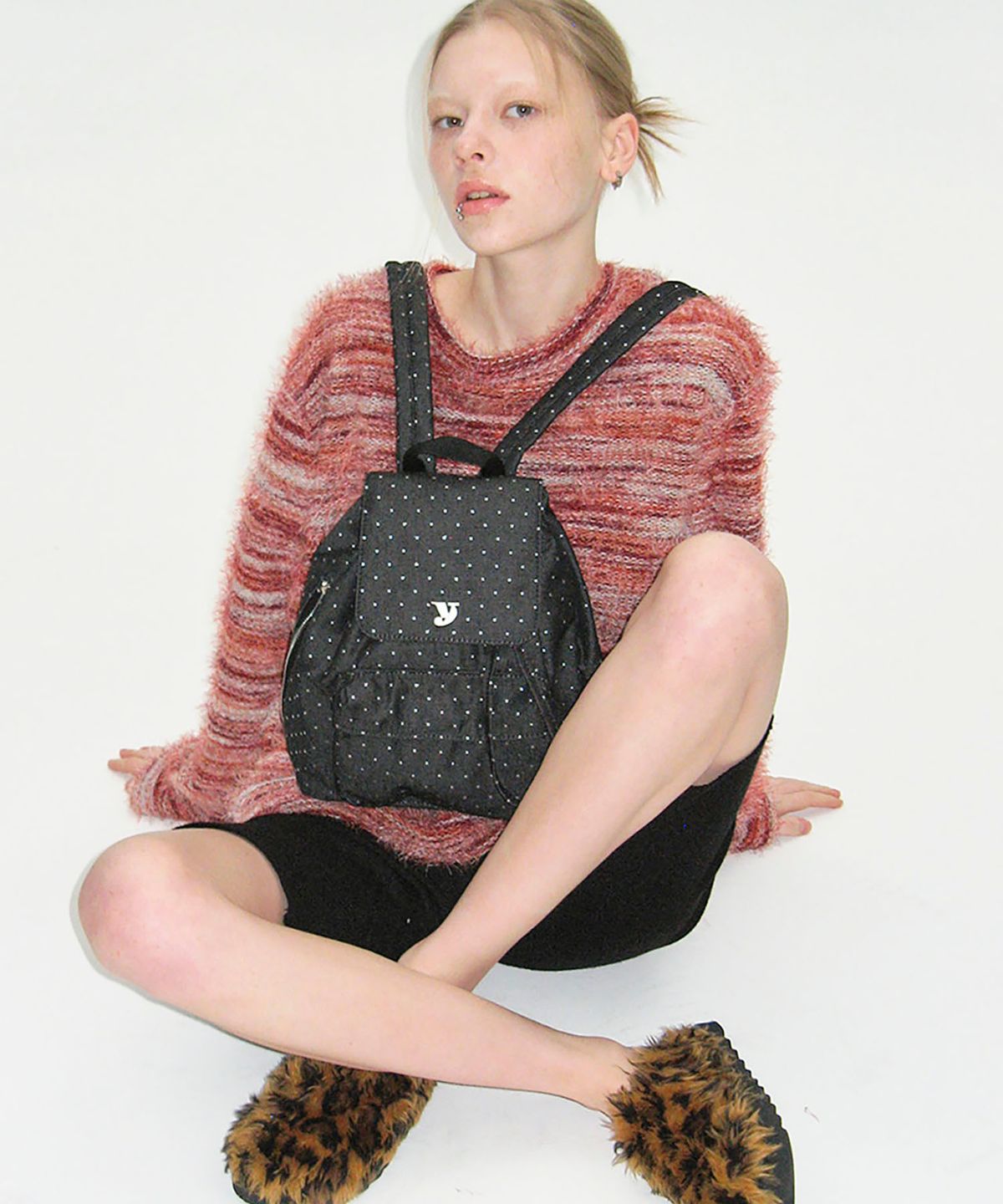 여밈(YEOMIM) mini day backpack (star black)