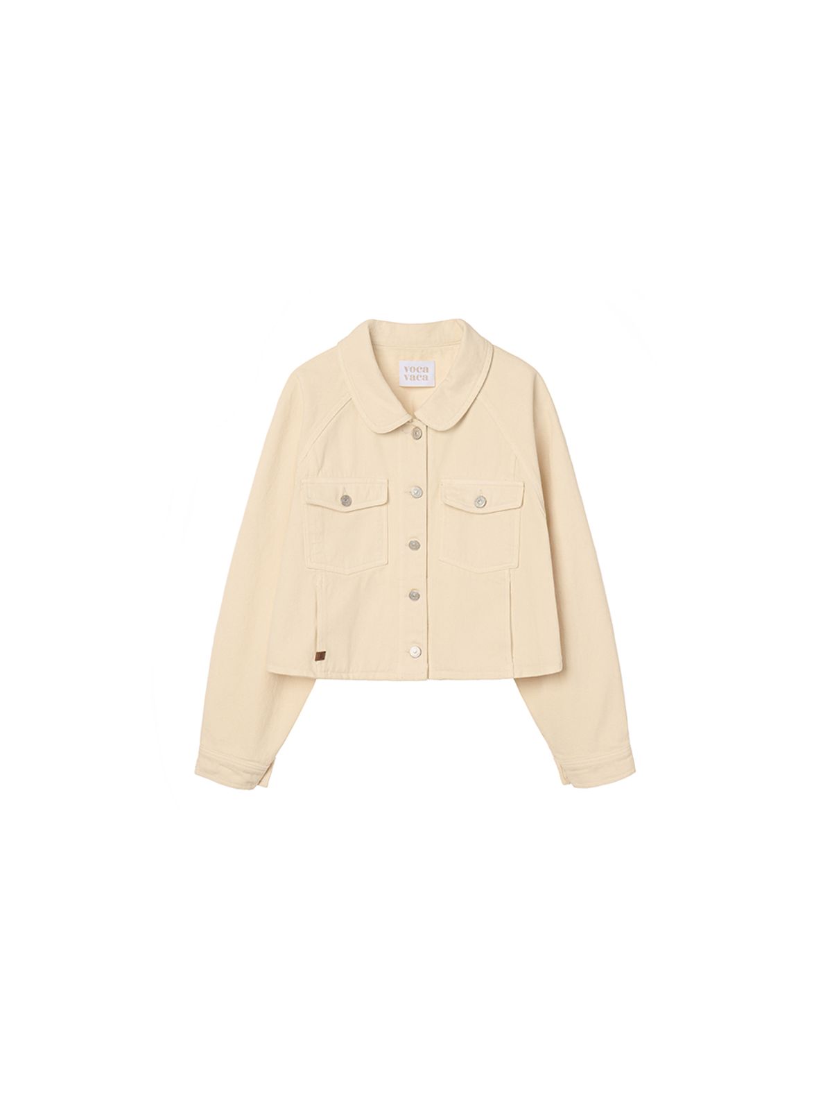 오더먼트 바이 보카바카(OTHEMENT BY VOCAVACA) Denim Crop Shirt Jacket VC2433JK301M