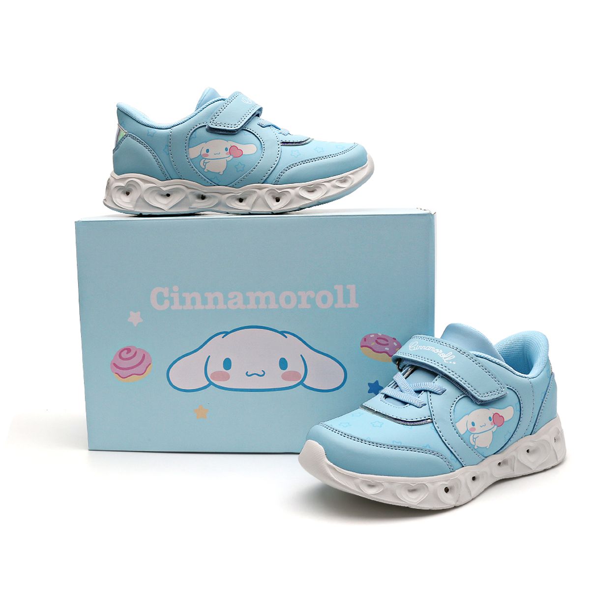 산리오 키즈(SANRIO) 시나모롤 이브 LED 운동화