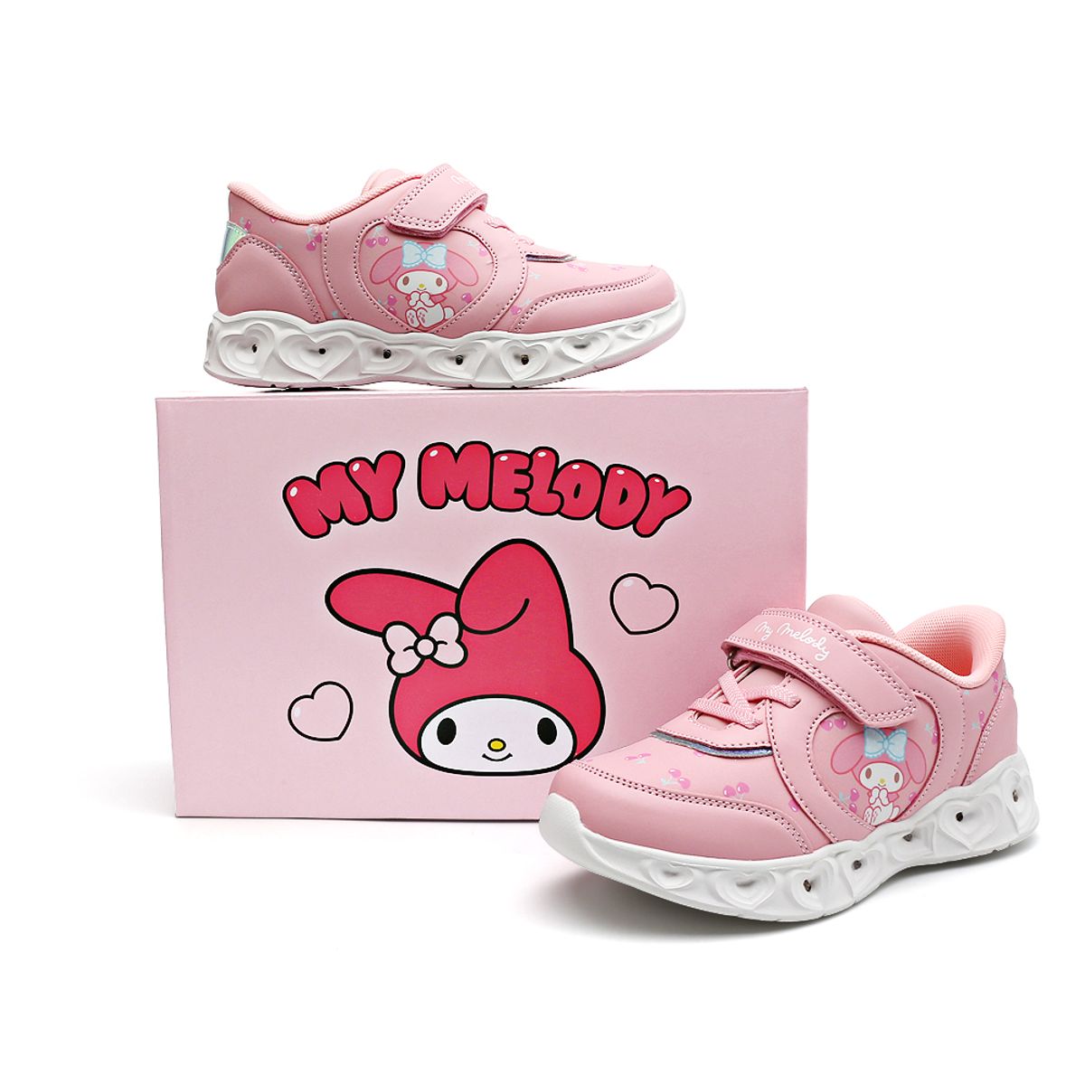 산리오 키즈(SANRIO) 마이멜로디 이브 LED 운동화