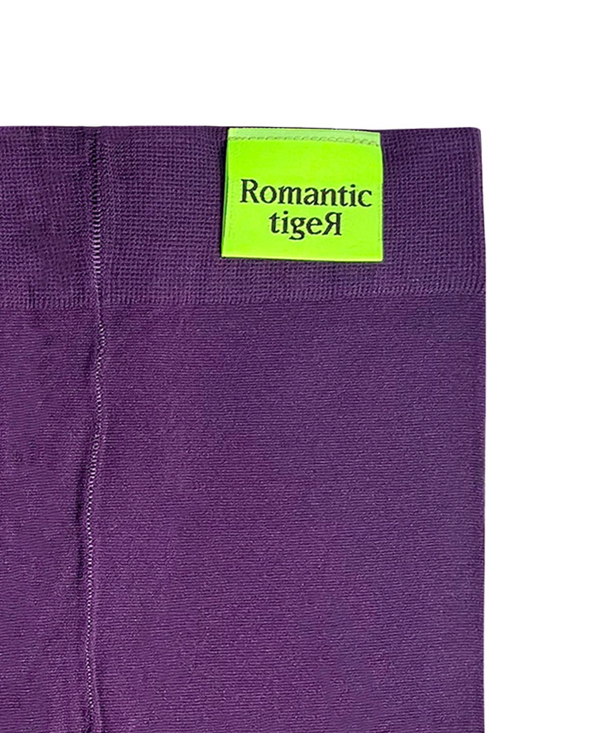 로맨틱타이거(ROMANTIC TIGER) Basic Color Tights (Purple)