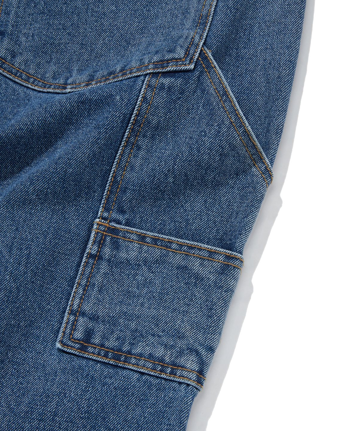 스웨이드(SUADE) CARPENTER DENIM SHORTS [BLUE]