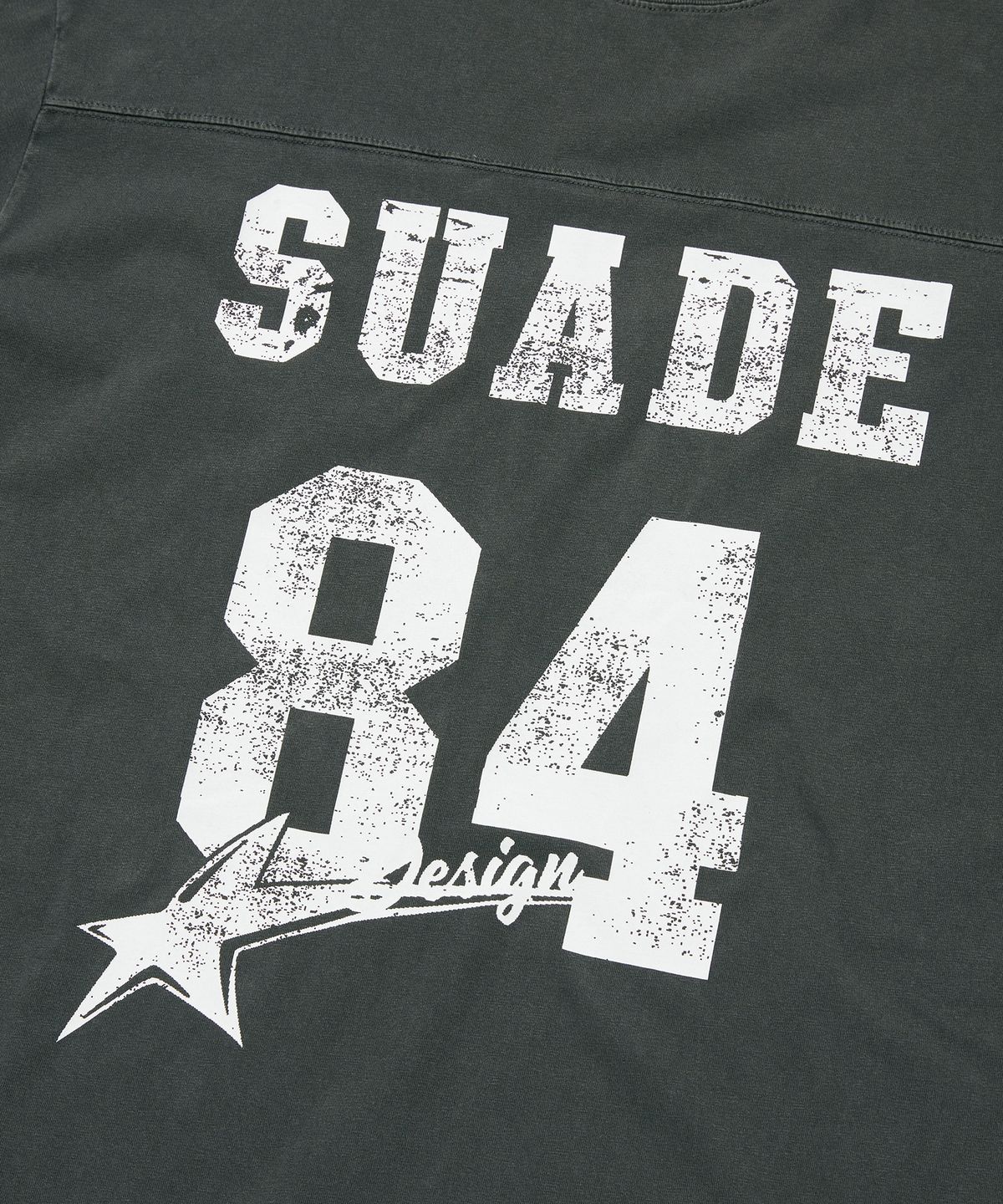 스웨이드(SUADE) 84 STAR TEE [PIGMENT BLACK]