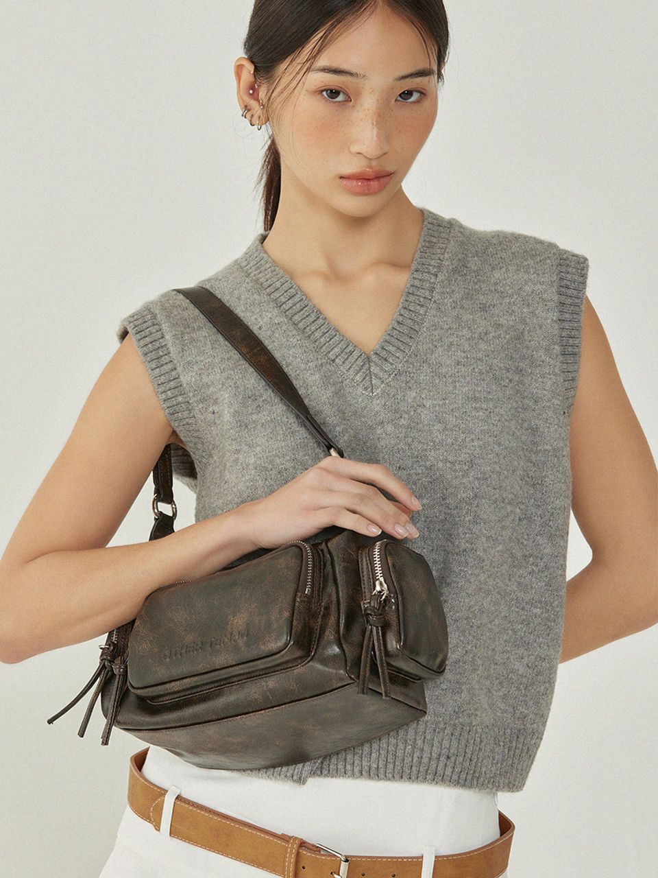 ★OTHER TEMPO★CAPO BAG MUSINSA | OTHER TEMPO Capo_Brown