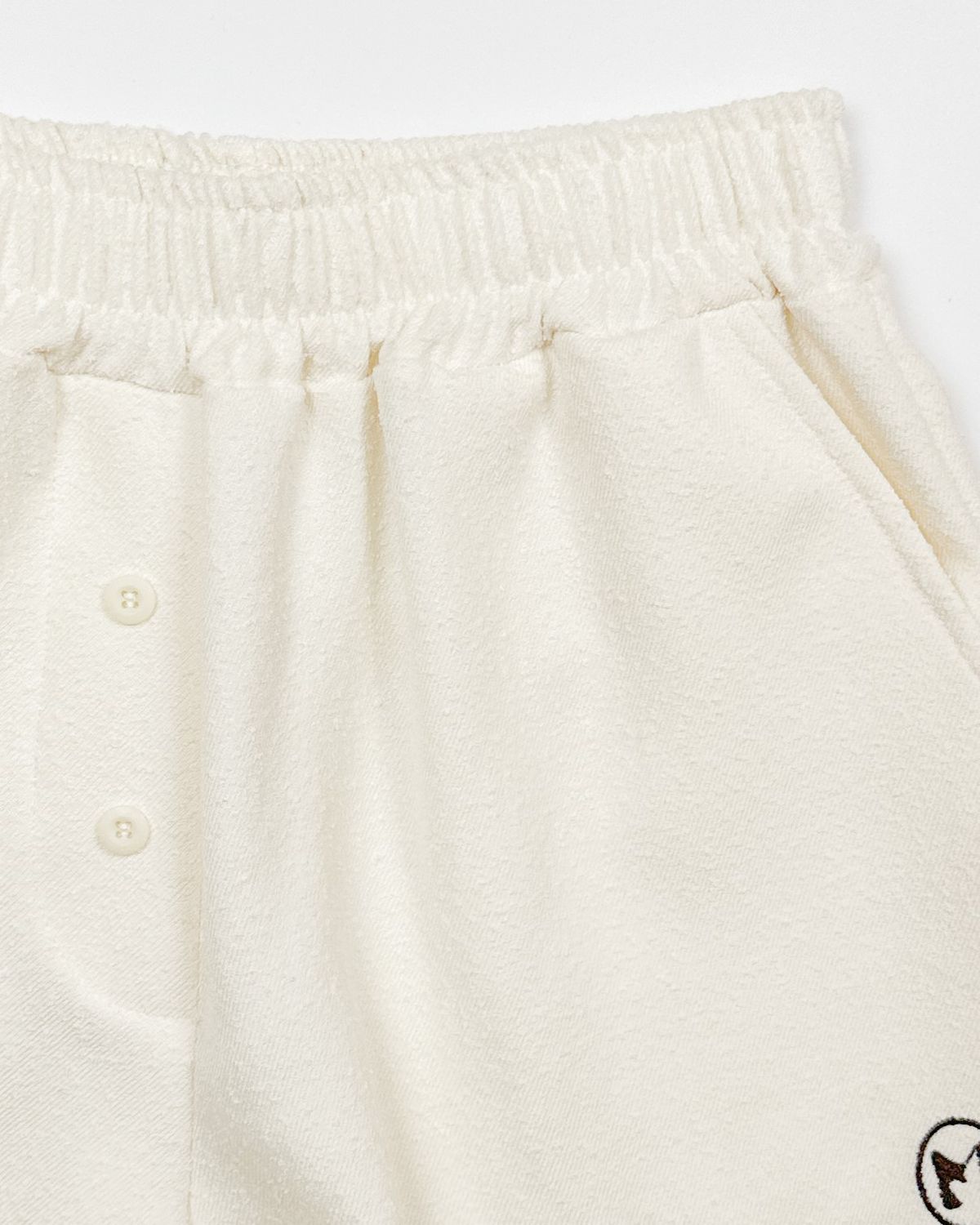마롯(MARROT) PAJAMA SHORT PANTS_CREAM