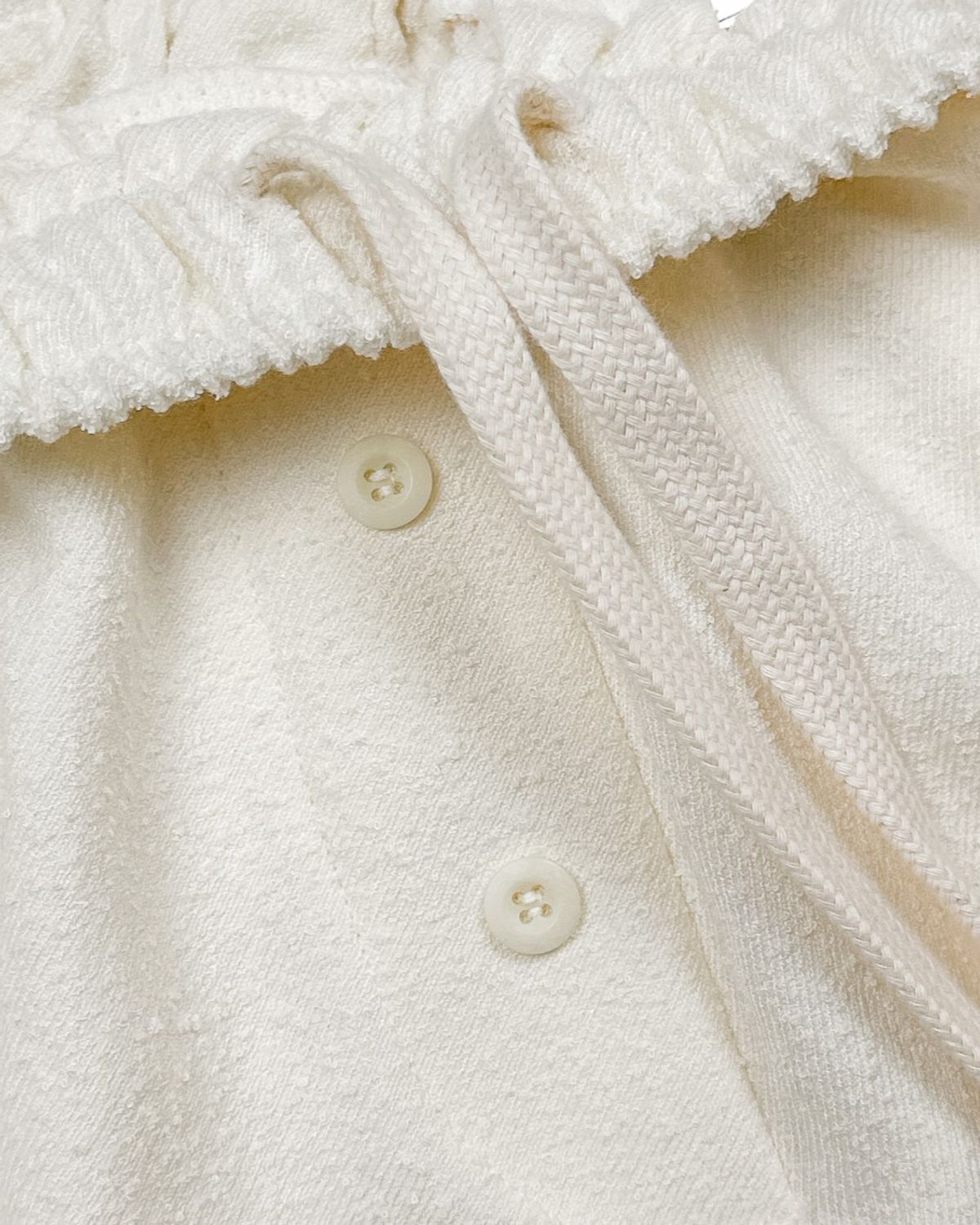 마롯(MARROT) PAJAMA SHORT PANTS_CREAM