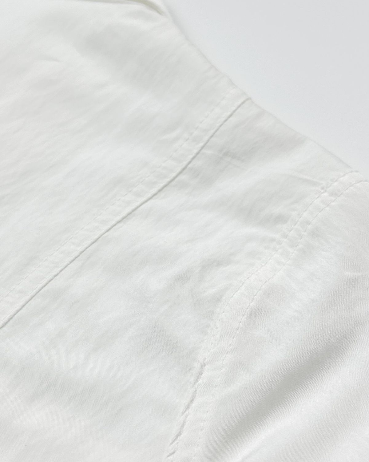 마롯(MARROT) WESTERN CROP SHIRT_WHITE