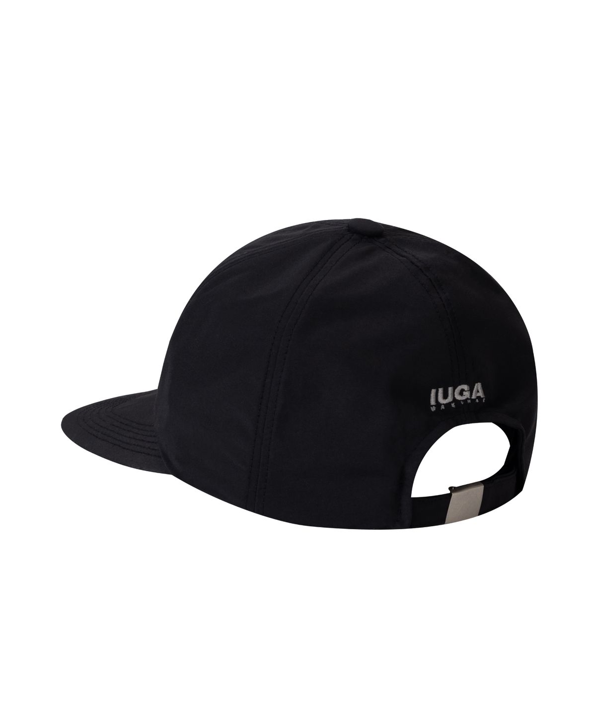 이우가마카라스(IUGAMAKARAS) Printed Nylon Ball Cap (Black)