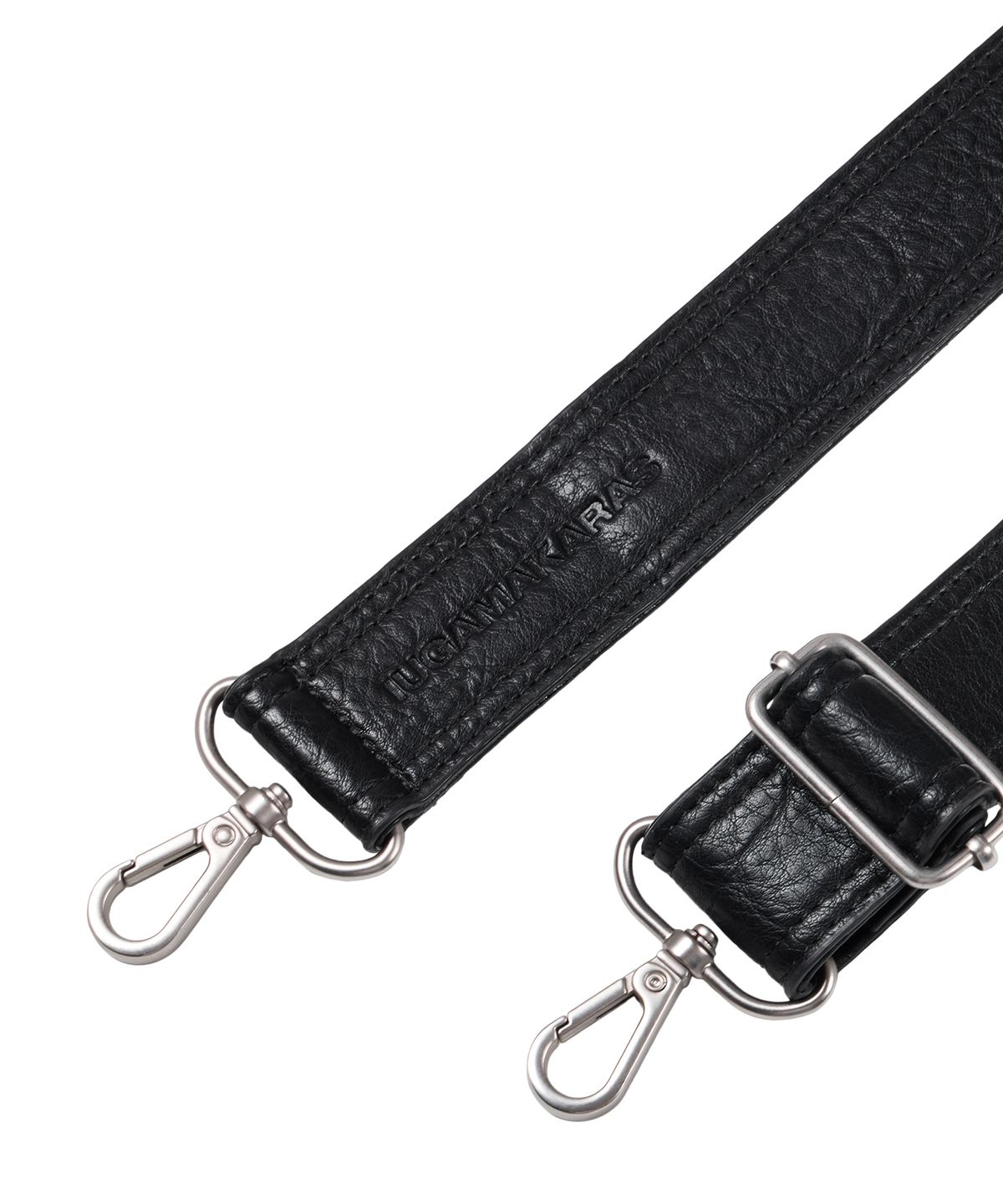 이우가마카라스(IUGAMAKARAS) Studded Leather Shoulder Bag (Black)