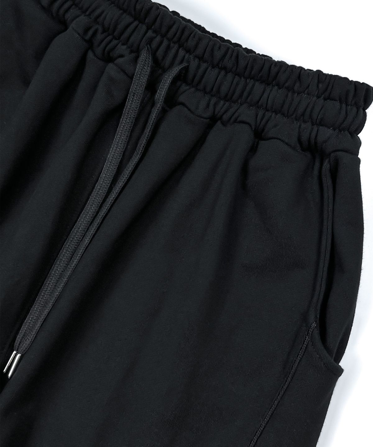 마롯(MARROT) 파이핑 조거팬츠_블랙