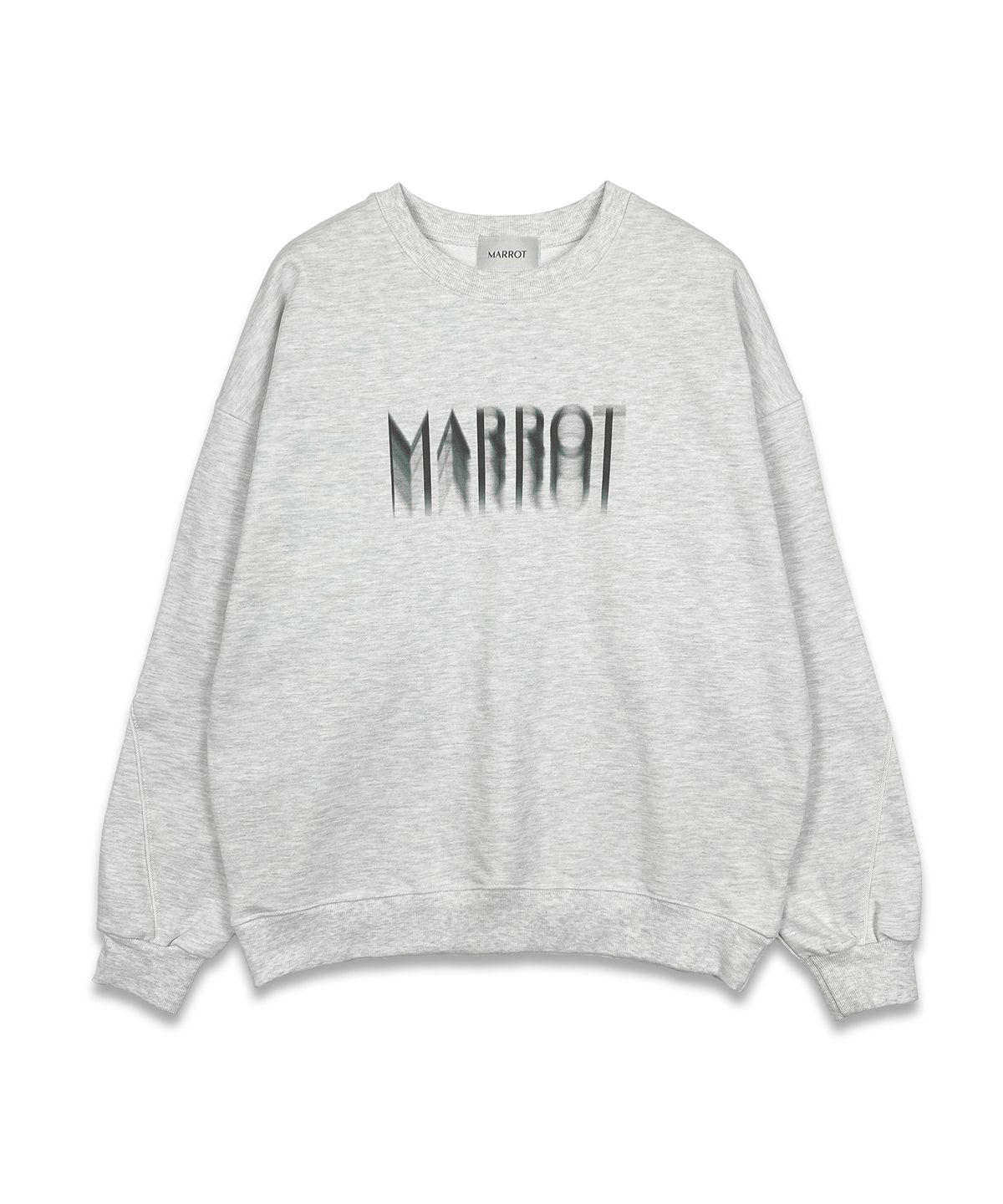 마롯(MARROT) 파이핑 스웻셔츠_화이트