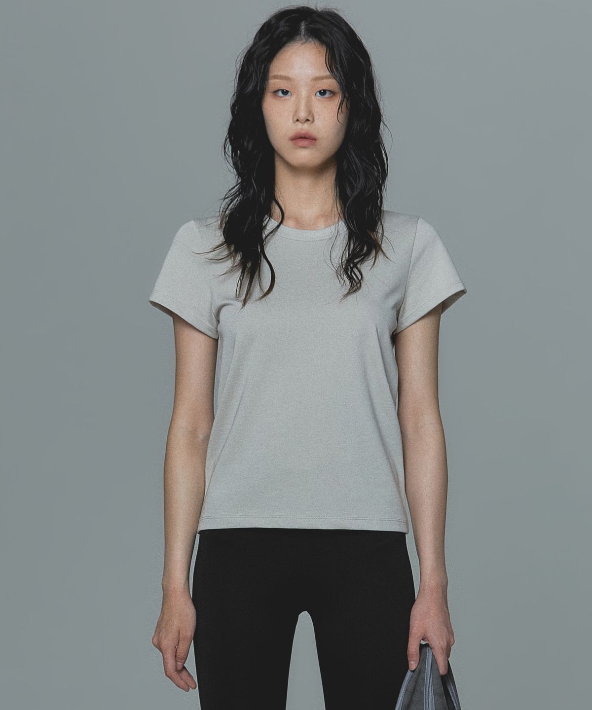 시월107(SIWL107) day tee (mute beige)