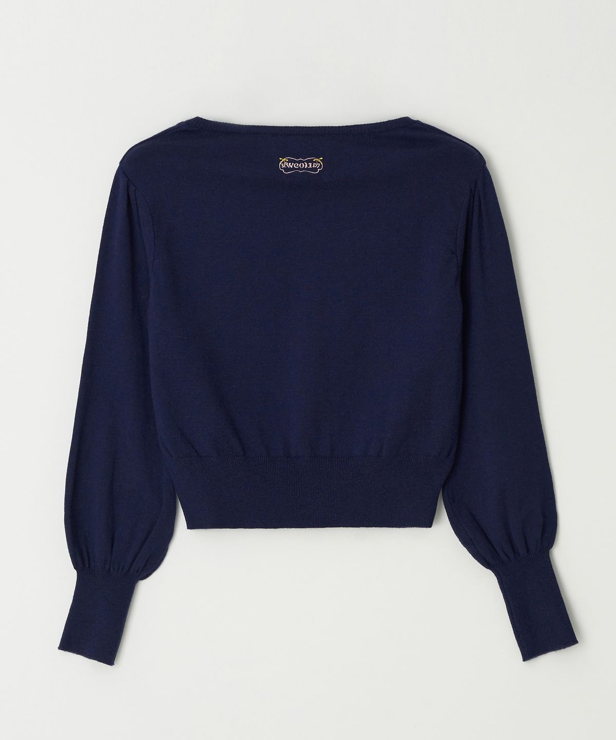 시월107(SIWEOL107) emma puff knit (navy)