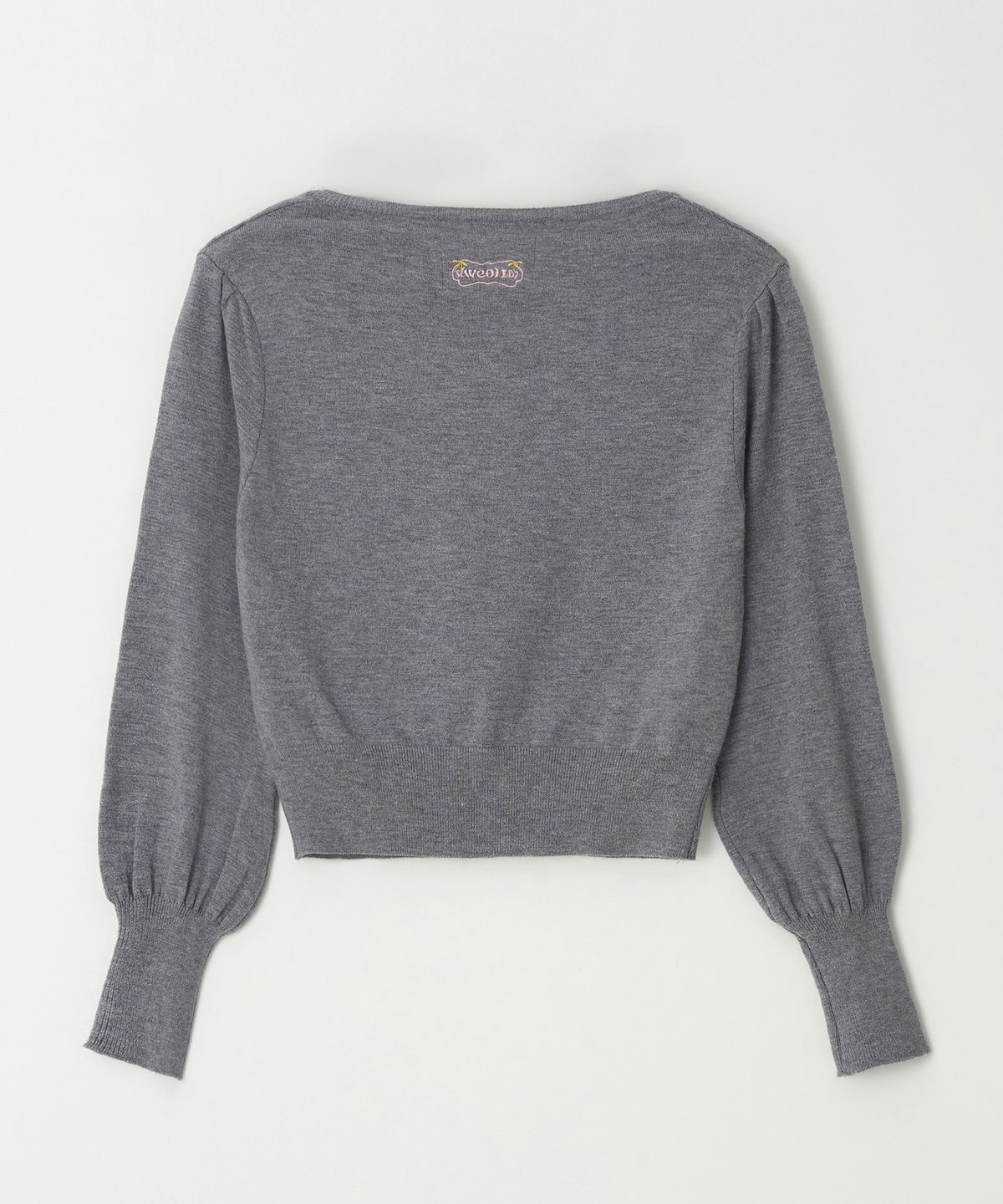 시월107(SIWEOL107) emma puff knit (gray)