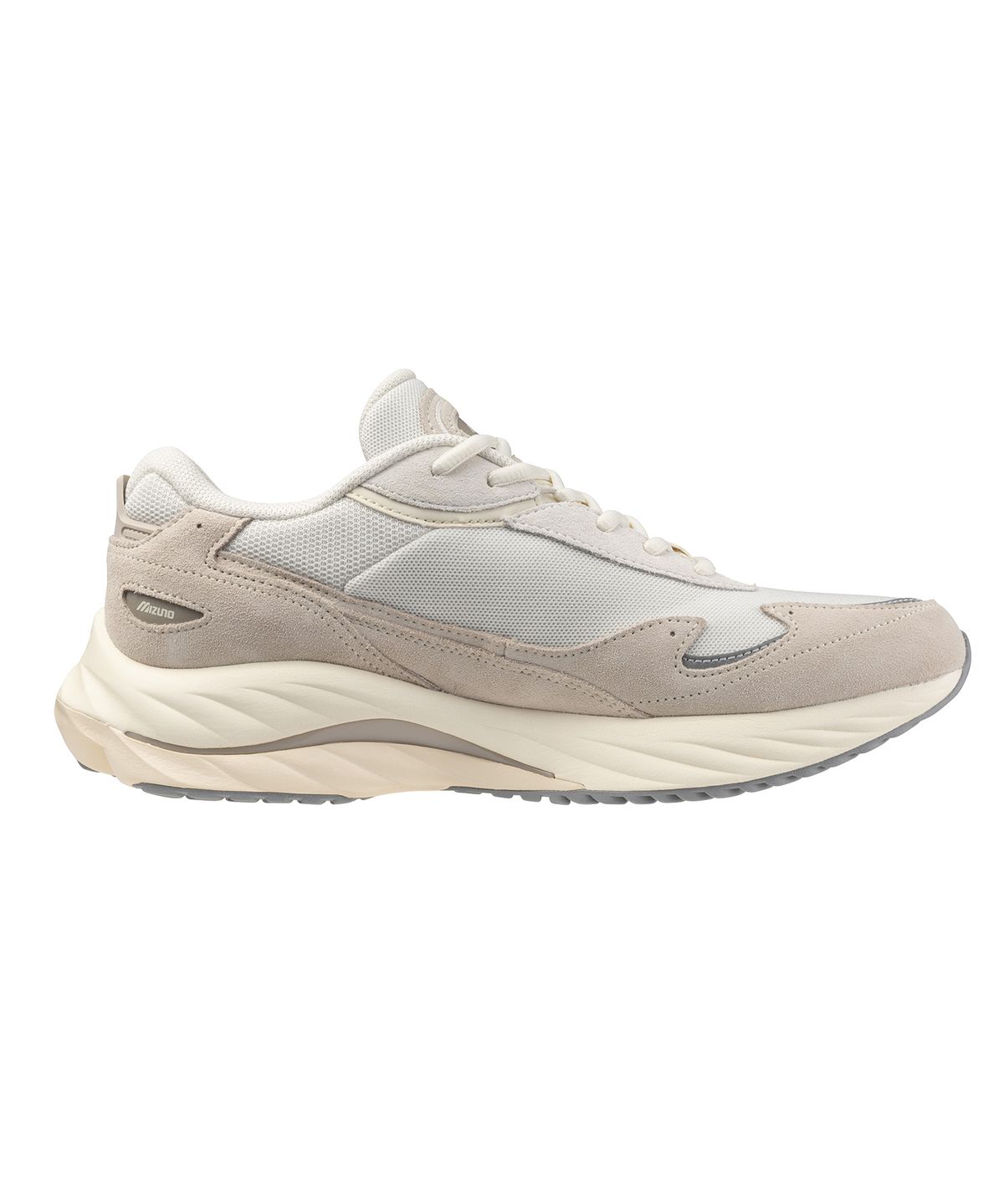 미즈노(MIZUNO) (공용) 웨이브 라이더 베타 - 화이트 샌드:얼티밋 그레이:스노우 화이트 / D1GA330909