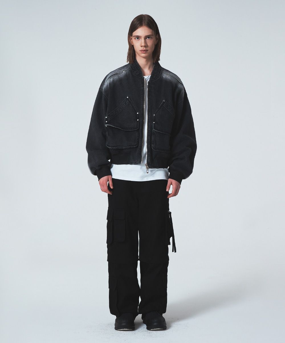 【MAISON MINED】24SS★ UNITE MULTI CARGO PANTS MUSINSA | MAISON MINED UNITE MULTI CARGO PANTS BLACK