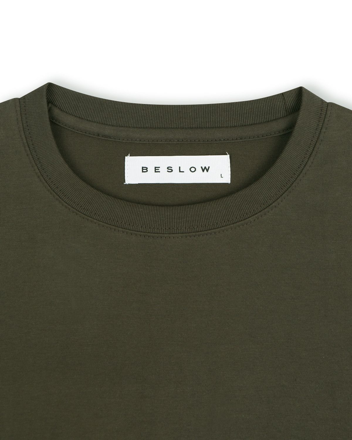 비슬로우(BESLOW) OVERSIZED SINGLE STITCH T-SHIRTS BROWN