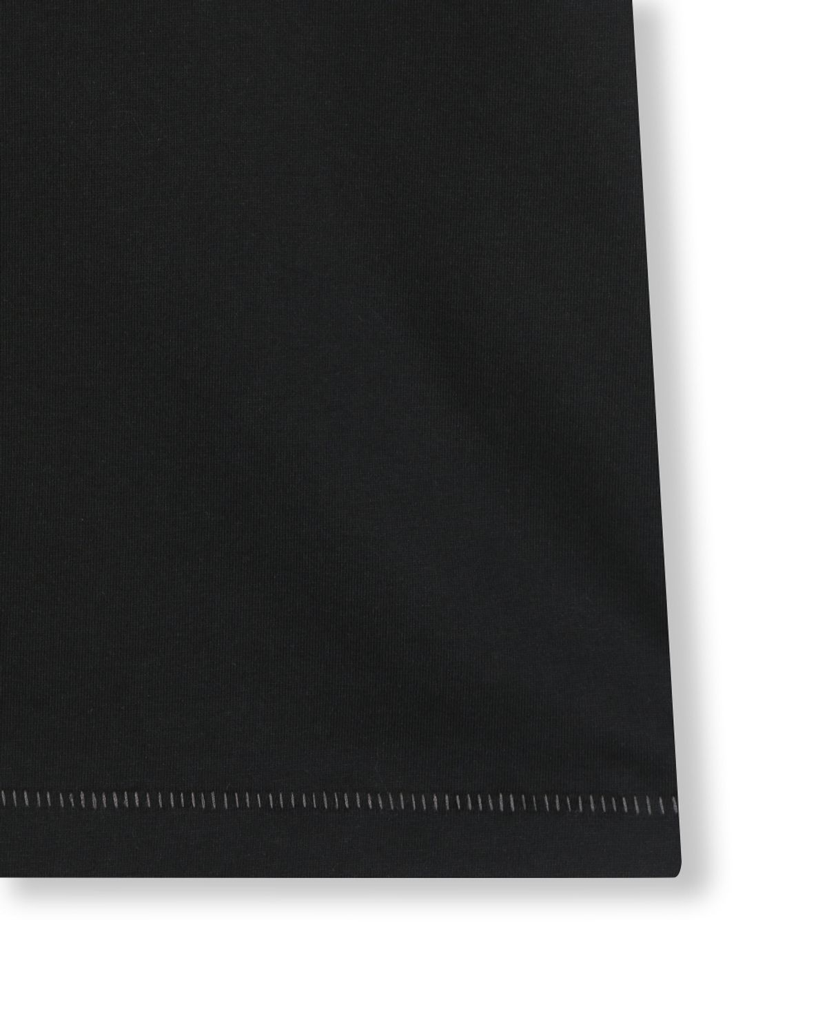 비슬로우(BESLOW) OVERSIZED SINGLE STITCH T-SHIRTS BLACK