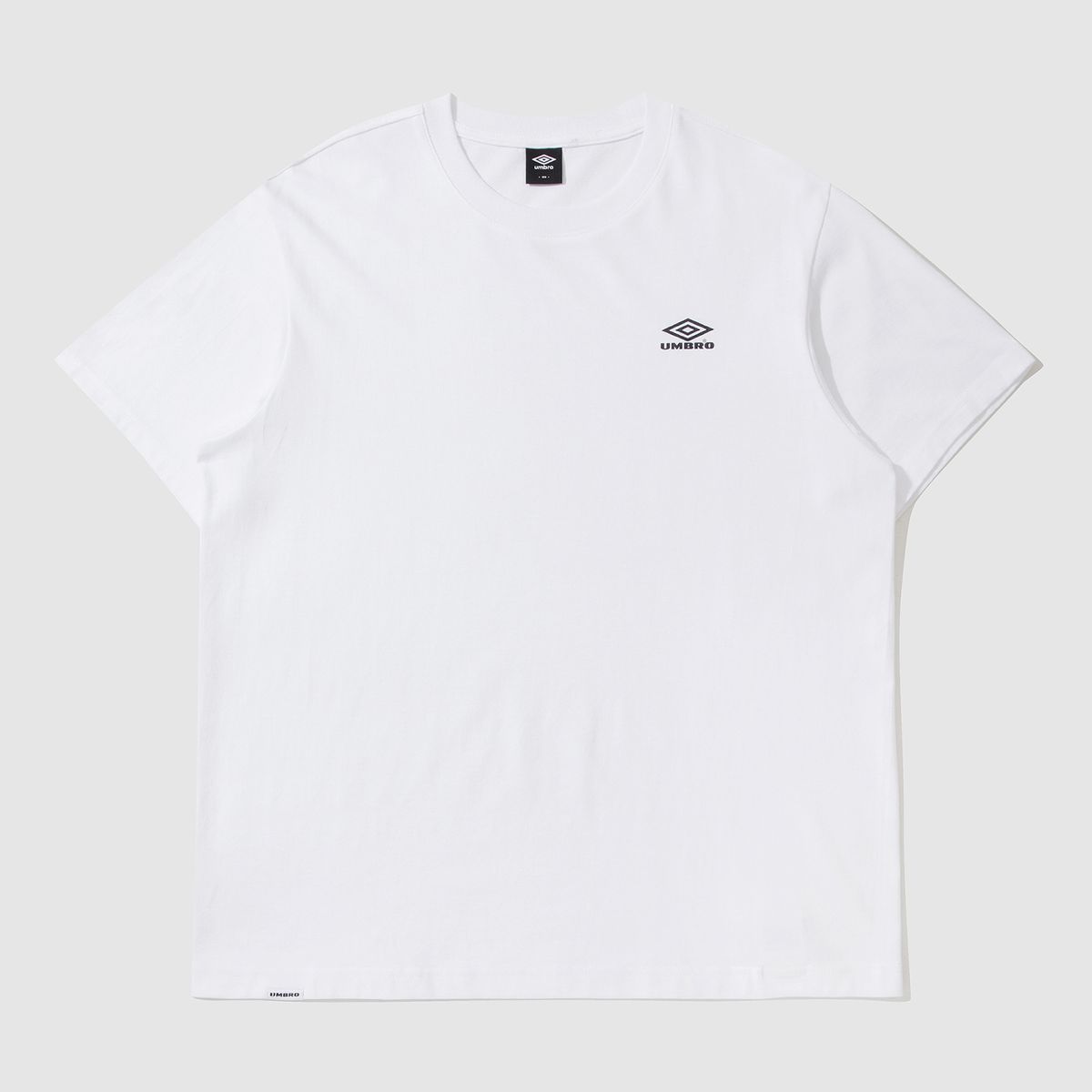 엄브로(UMBRO) 2PACK 반팔 티셔츠 화이트 블랙(UQ111CRS20)
