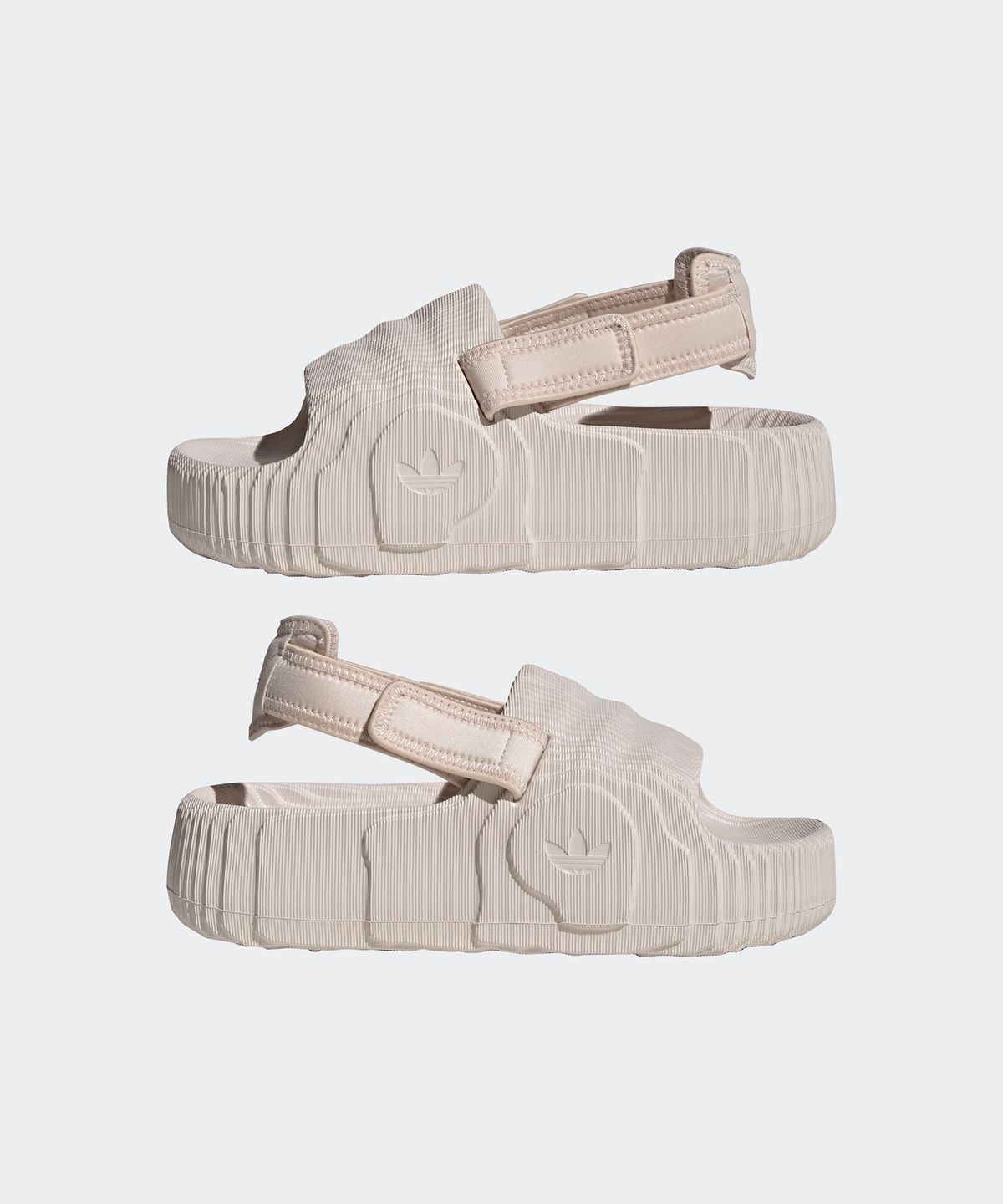 아디다스(ADIDAS) 아딜렛 22 XLG - 베이지 / IE5651