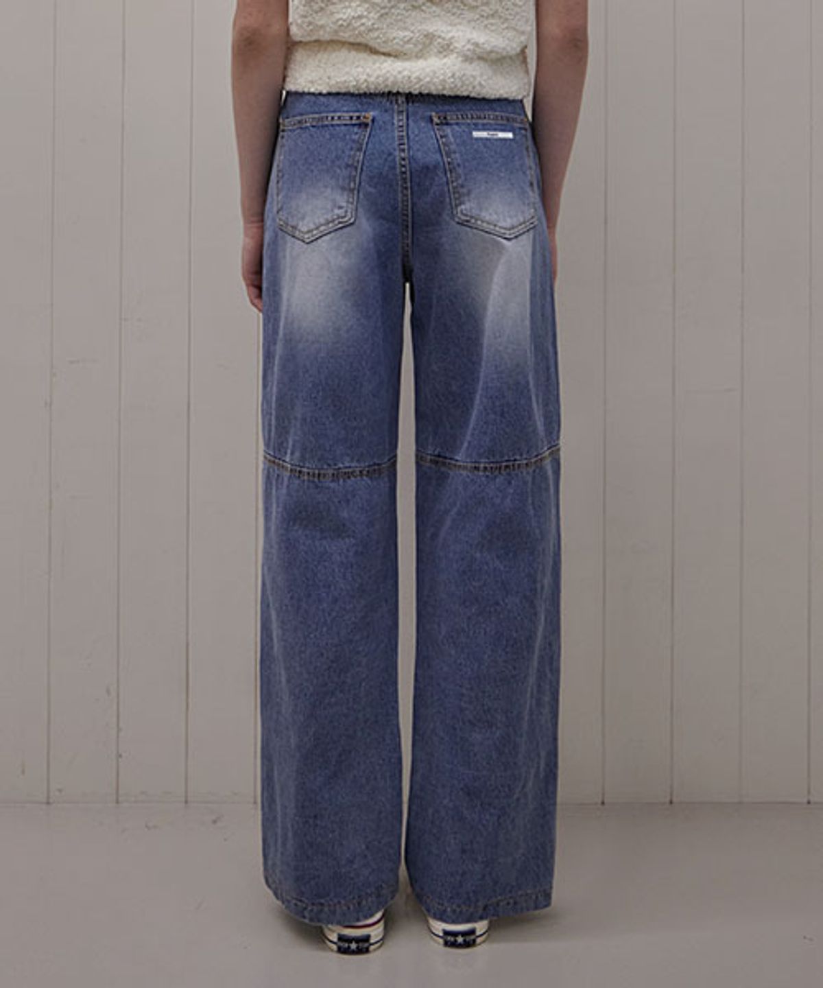헤인트(HAINT) CIRCLE PIN-TUCK LONG WIDE PANTS