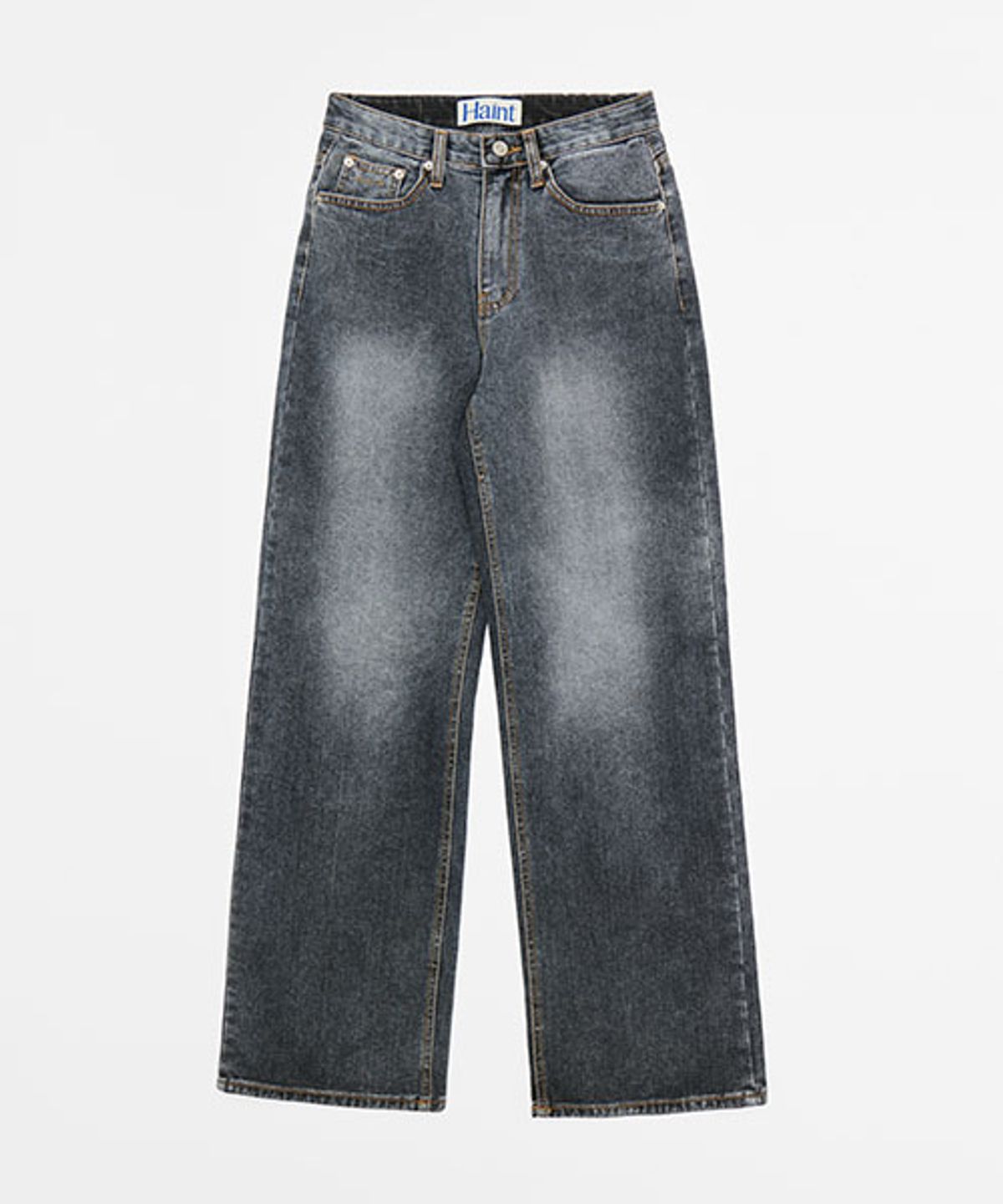 헤인트(HAINT) CELINE LONG WIDE DENIM PANTS