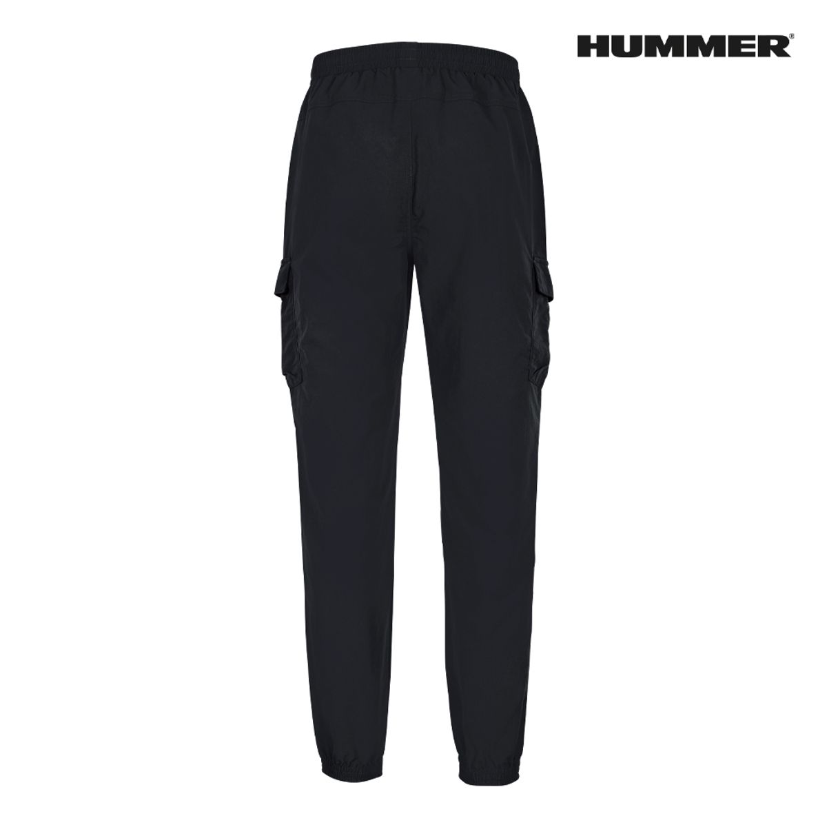 험머(HUMMER) H3 스포츠 아웃도어 캠핑 타슬란 조거팬츠 블랙