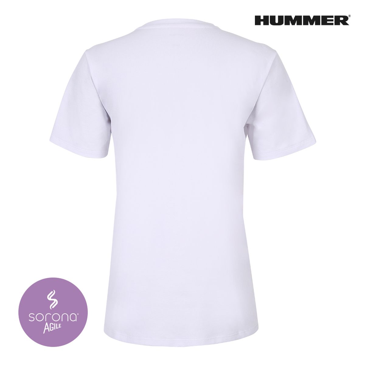 험머(HUMMER) 우먼 H5 스포츠 소로나 반팔 티셔츠 화이트
