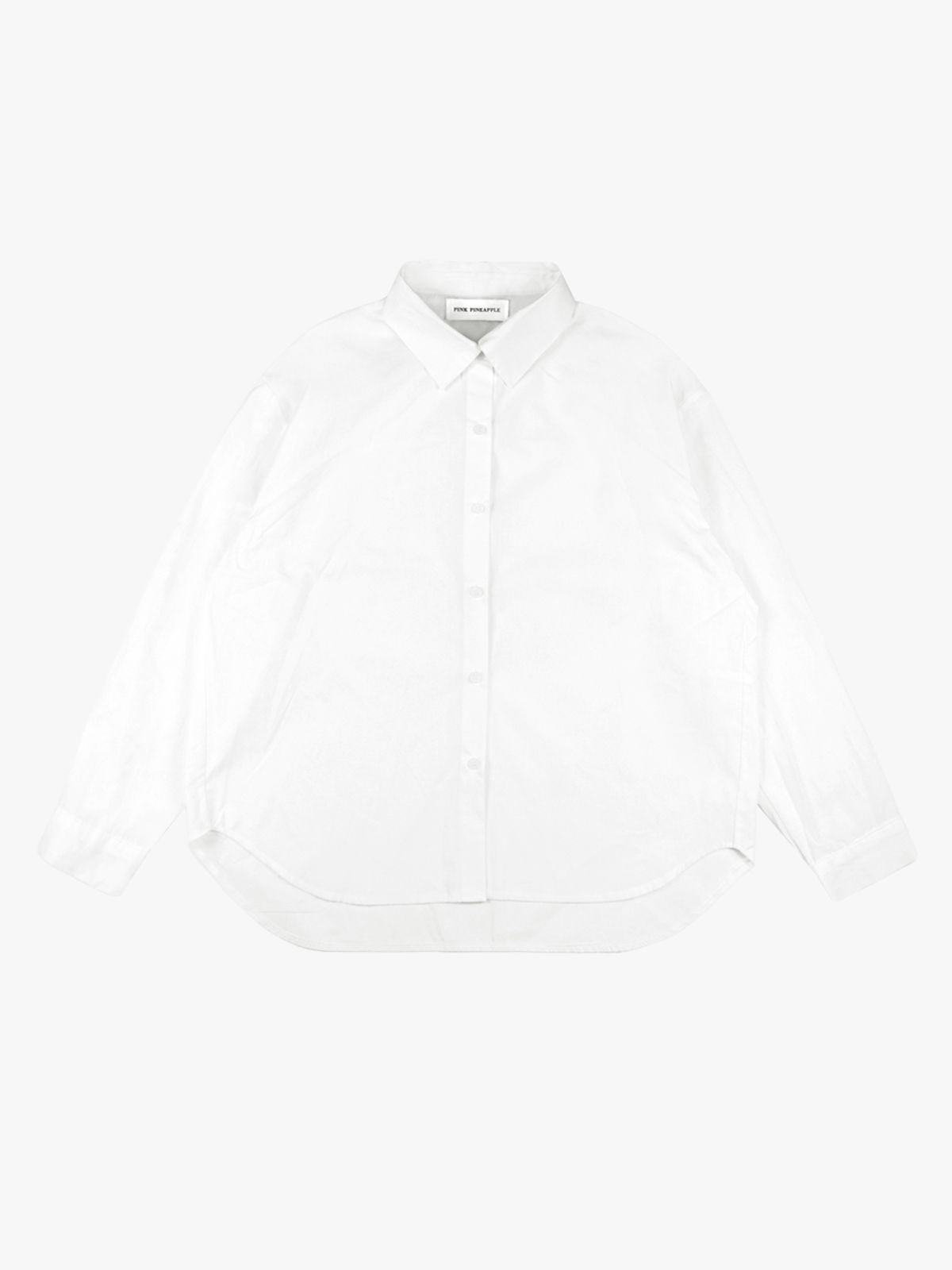 핑크파인애플(PINK PINEAPPLE) BASIC OVER SHIRT_IVORY