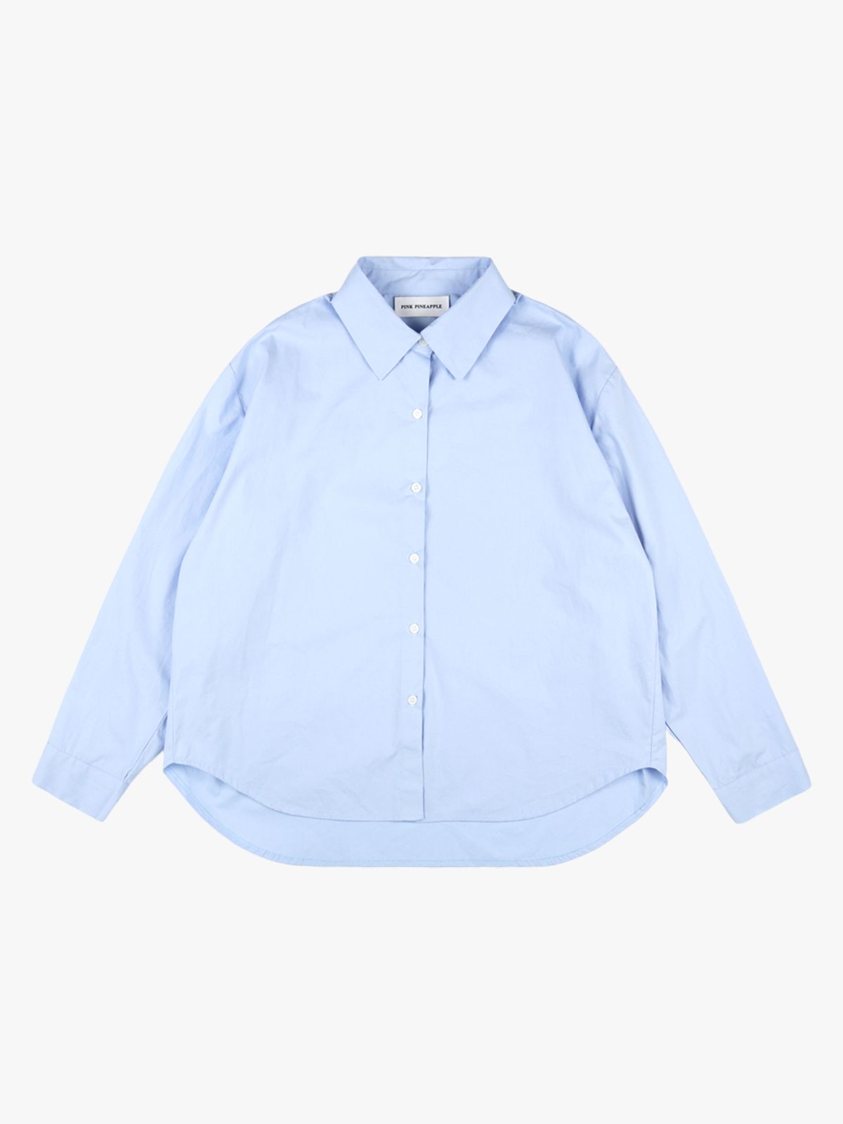 핑크파인애플(PINK PINEAPPLE) BASIC OVER SHIRT_SKY BLUE