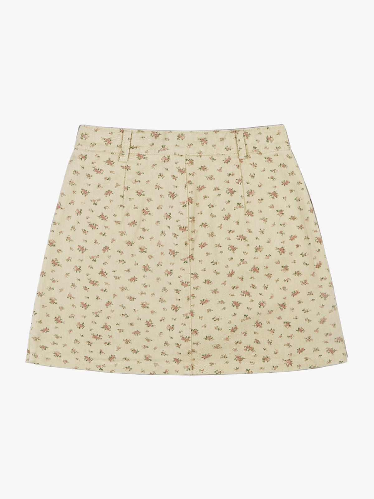 핑크파인애플(PINK PINEAPPLE) BLOOMING SKIRT_BEIGE