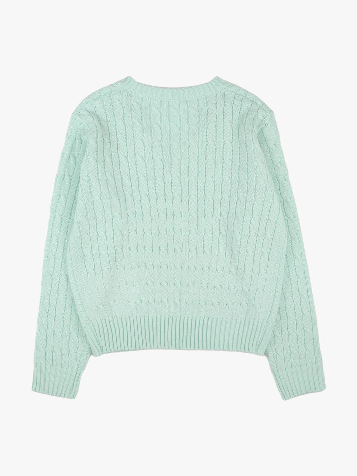 핑크파인애플(PINK PINEAPPLE) CLASSY V-NECK KNIT_MINT