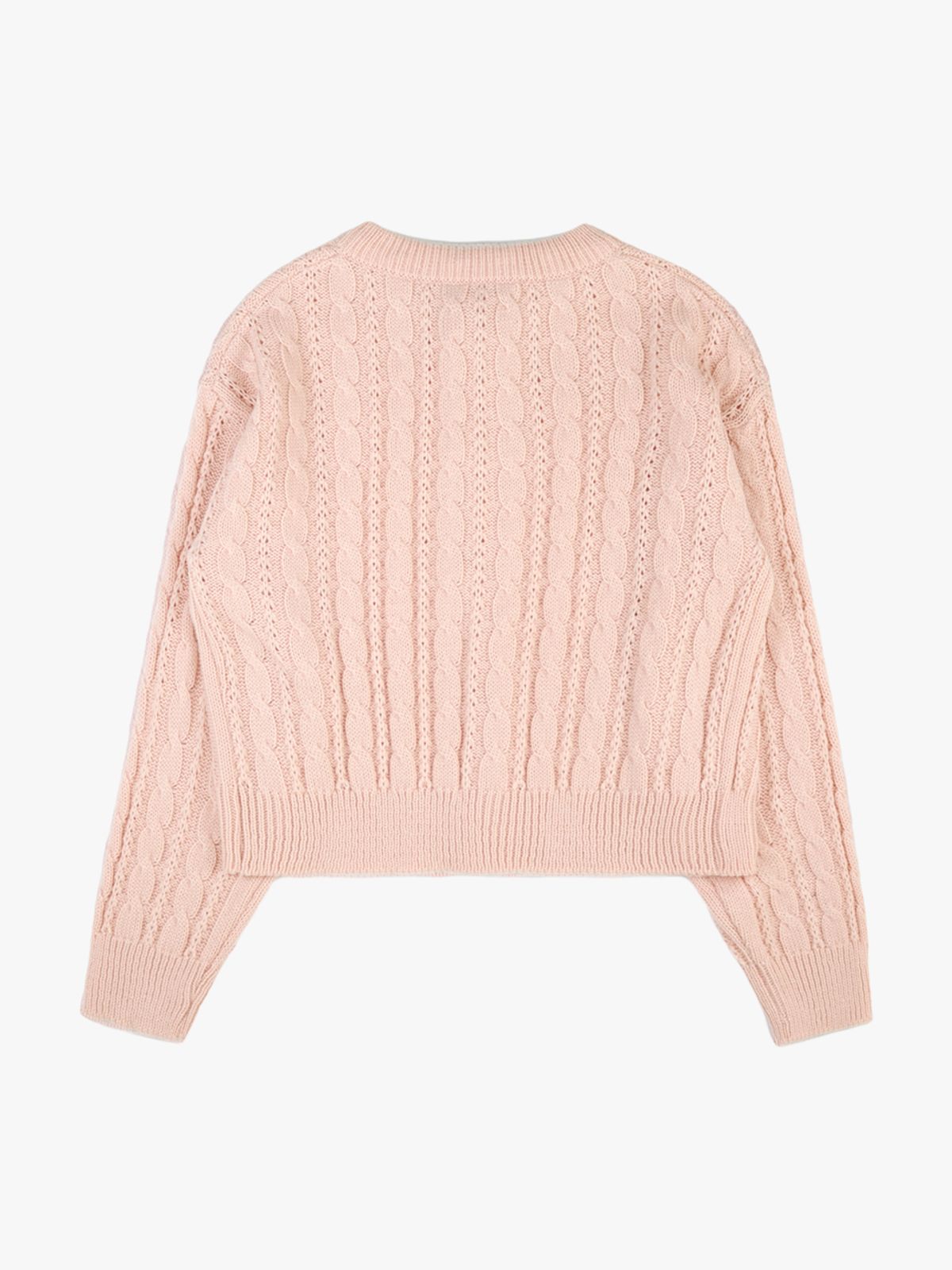 핑크파인애플(PINK PINEAPPLE) MARGARET TWIST CARDIGAN_PINK