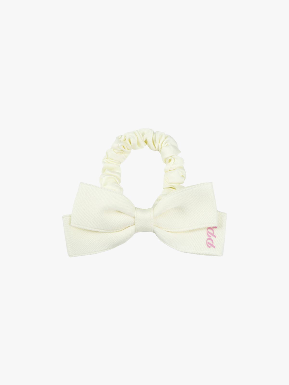 핑크파인애플(PINK PINEAPPLE) [2pack] MARGARET SCRUNCHIE_IVORY